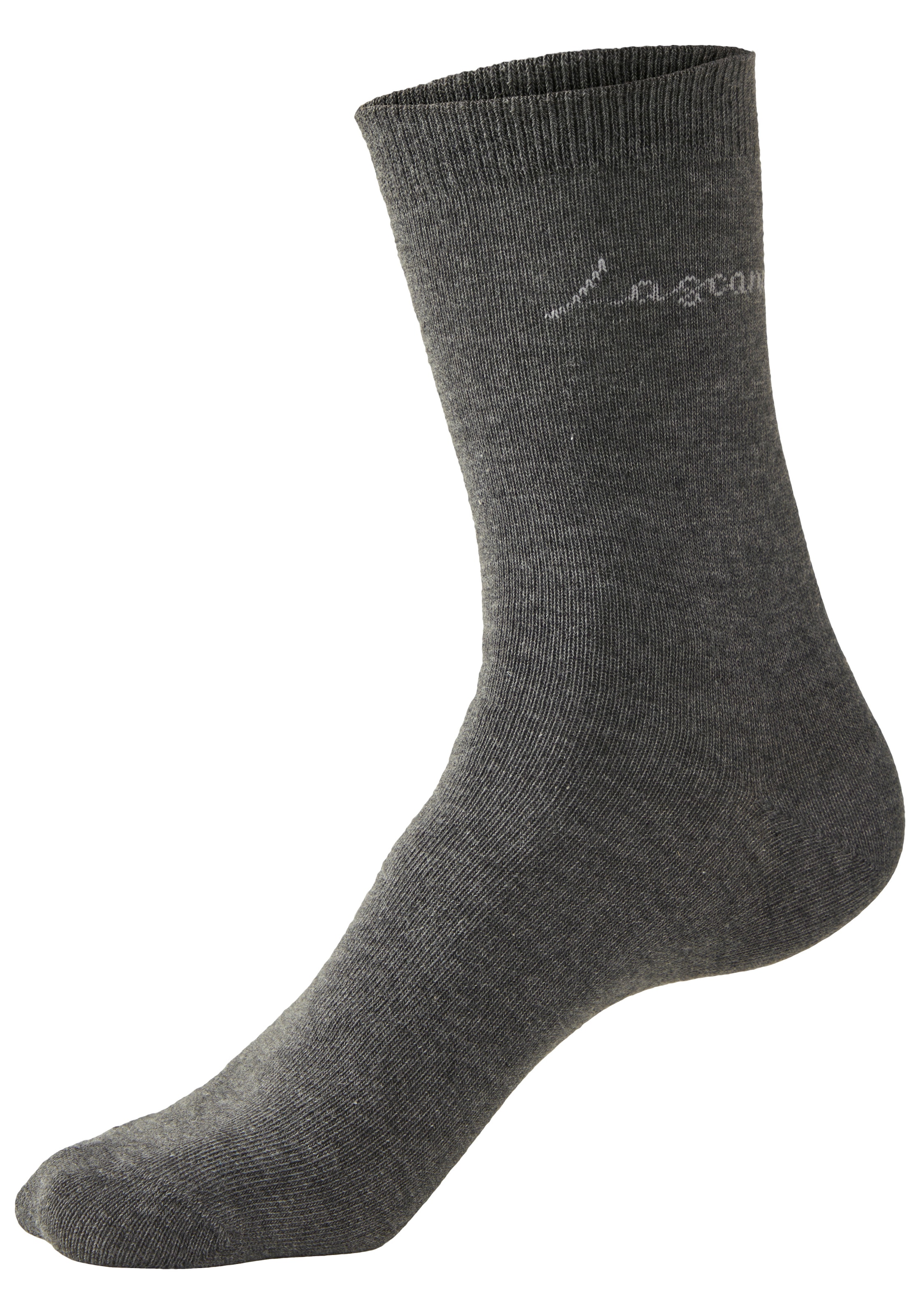 LASCANA Chaussettes basiques »für Damen mit eingestricktem Markenlogo« Boîte, 7 cuis tlg. dans une jolie boîte cadeau