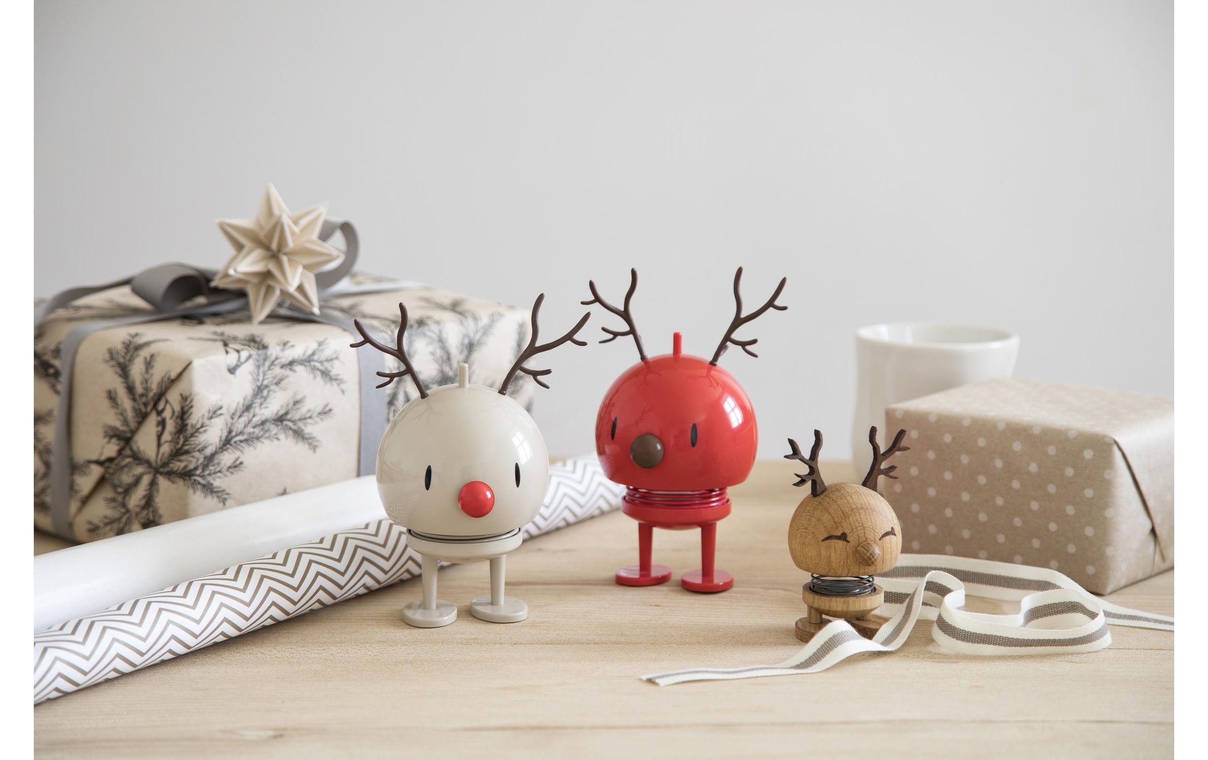 HOPTIMIST Weihnachtsfigur »Bumble Rentier Gr. M«