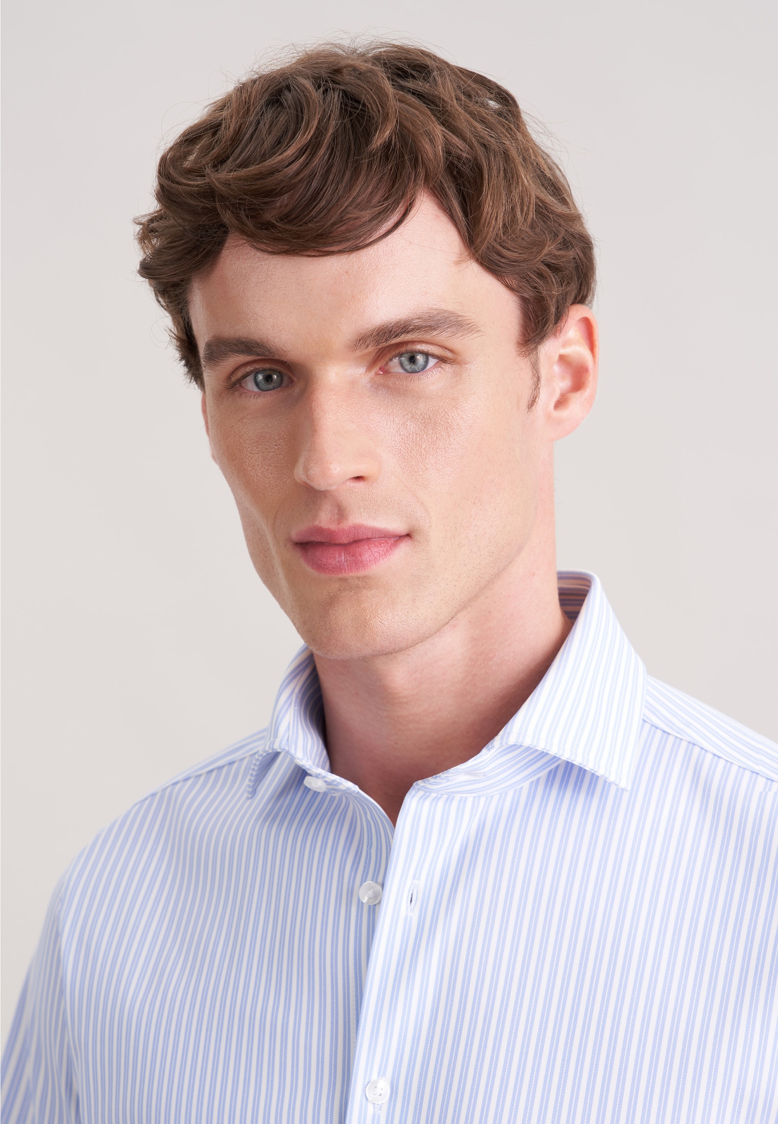 seidensticker Chemise d'affaires »Schwarze Rose« Slim 1/1 Kentkragen Druck