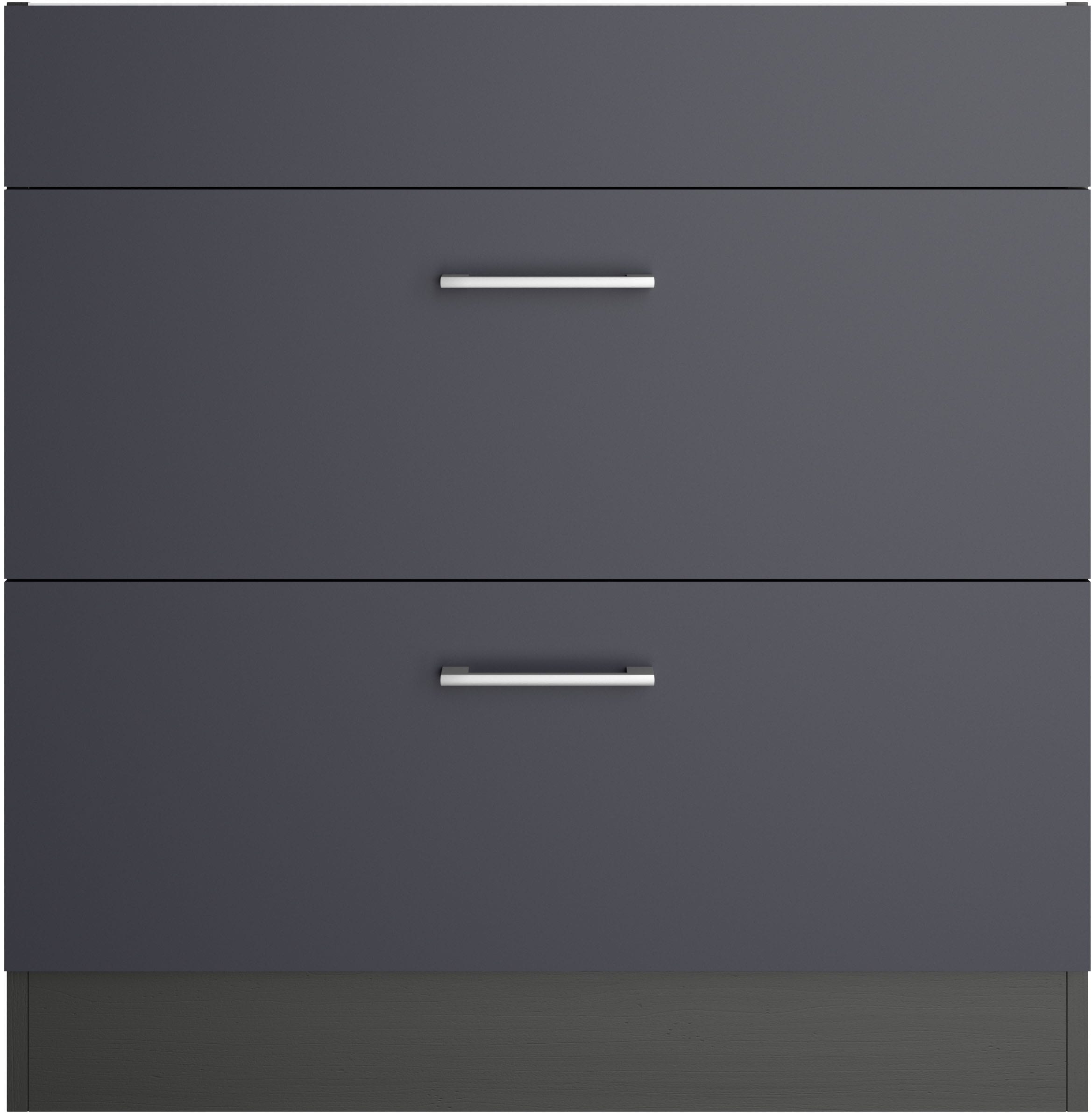 KOCHSTATION Armoire d'encastrement pour table de cuisson »KS-Milan« modification de plaque de cuisson 80 cm, façades mates ou brillantes