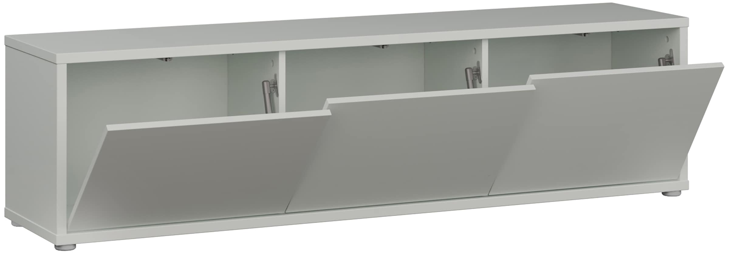 FORTE Lowboard »Alice Springs, TV-Board, viel Stauraum, grosse Türen zum Aufklappen« B/H/T 154,2/41,5/34,9 cm Klapptüren