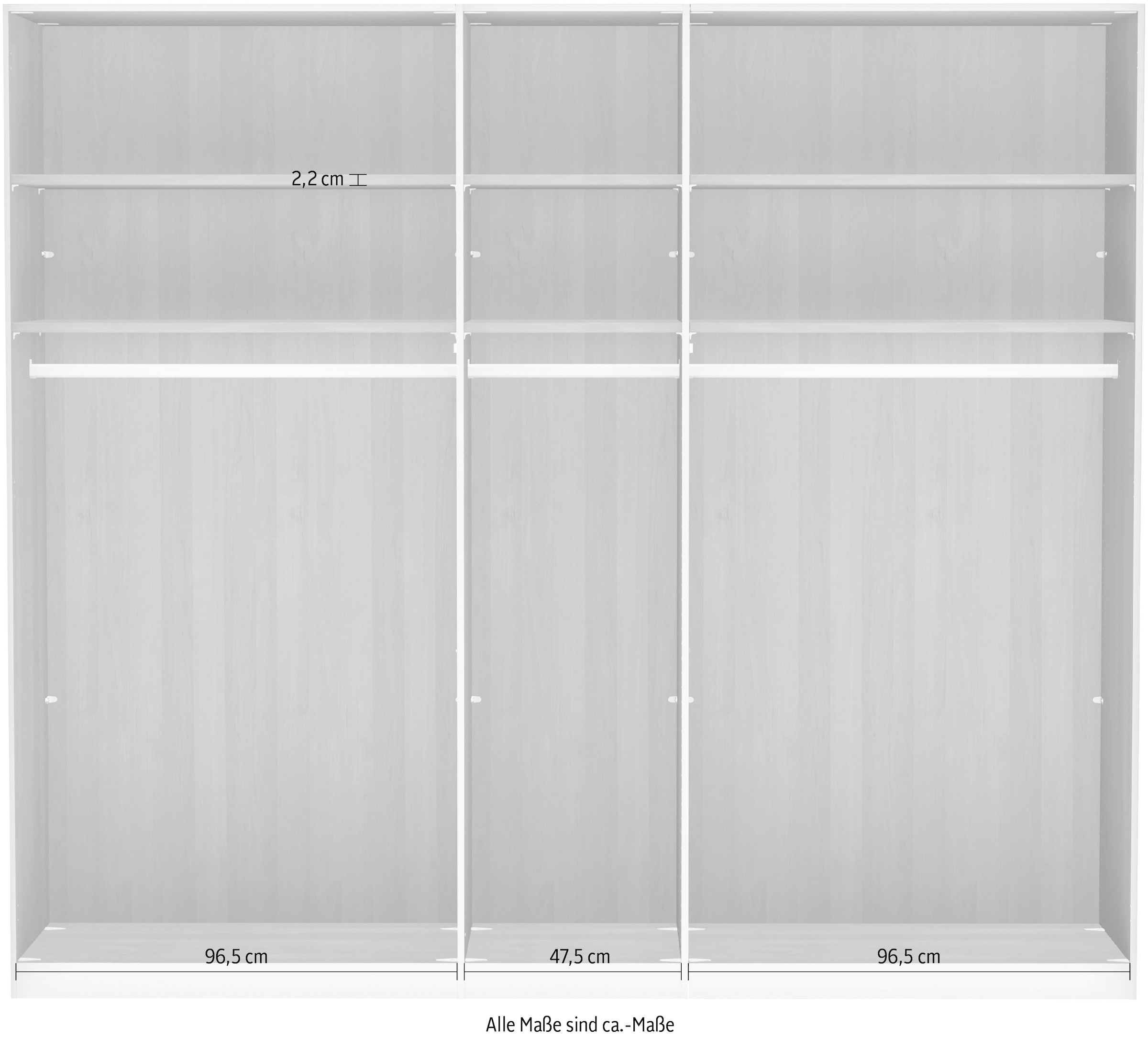 WIEMANN Kleiderschrank »Cordoba« inkl. Türendämpfung