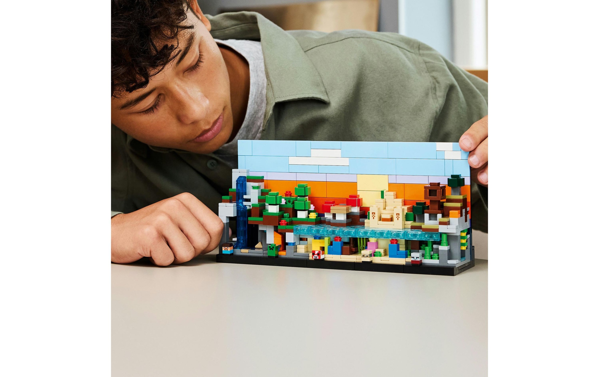   Konstruktionsspielsteine »Minecraft Mini-Biome 21589« Kategorie: Fantasy-Welt