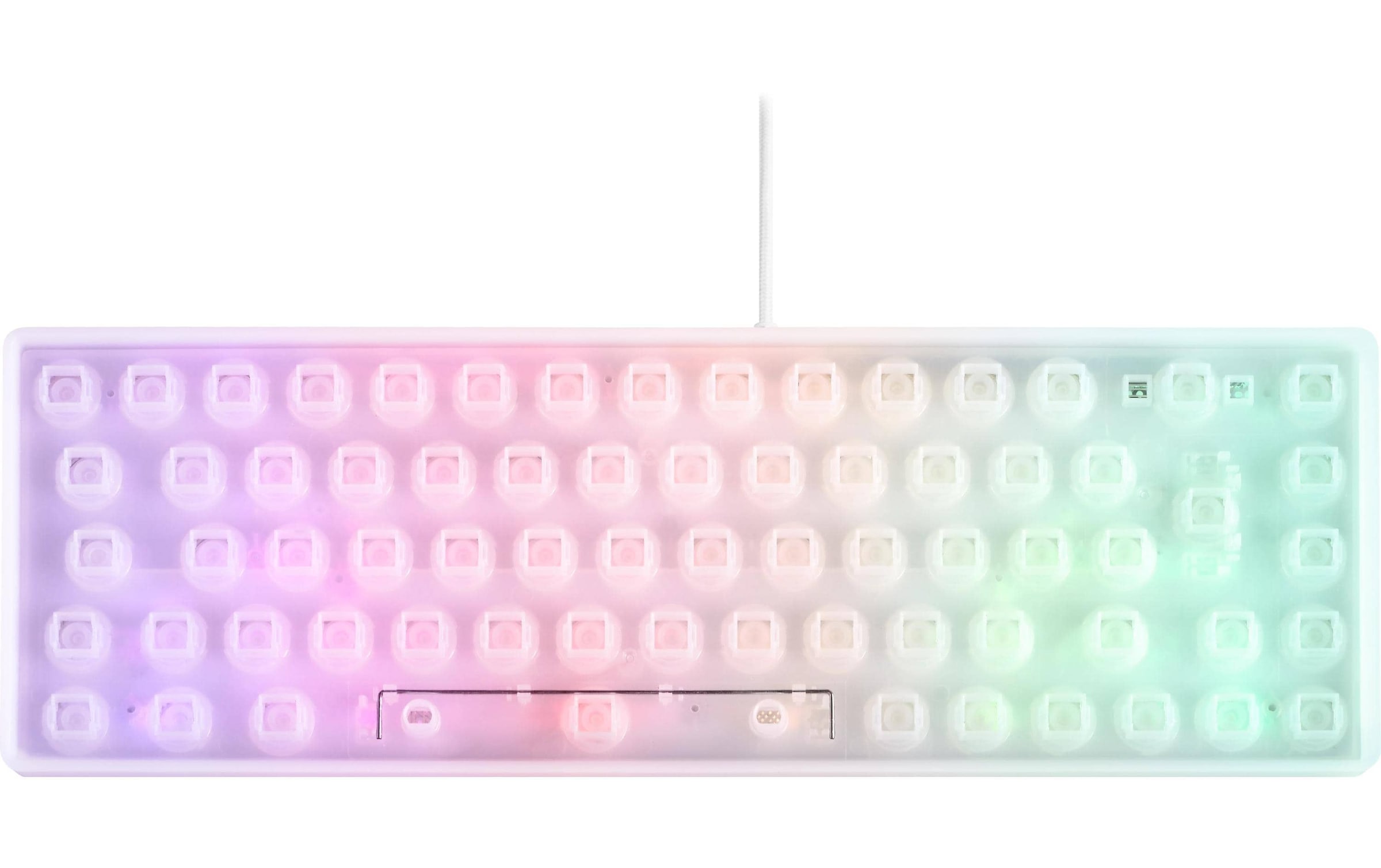 DELTACO Clavier de jeu »GAM-158-W RGB« ()