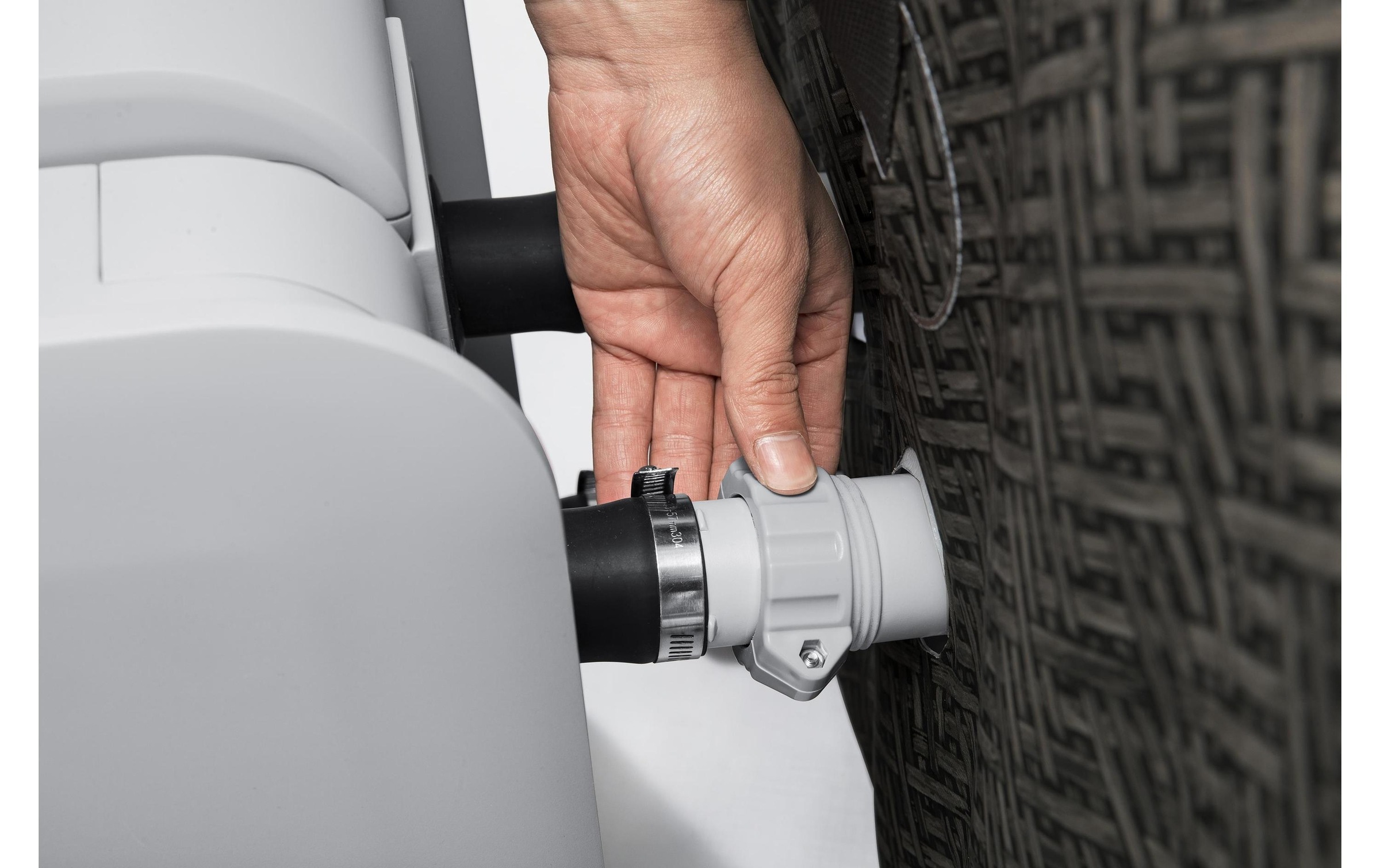 Bestway Whirlpool »Cabo HydroJet« Energieeffizienter Whirlpool mit App-Steuerung für sechs Personen