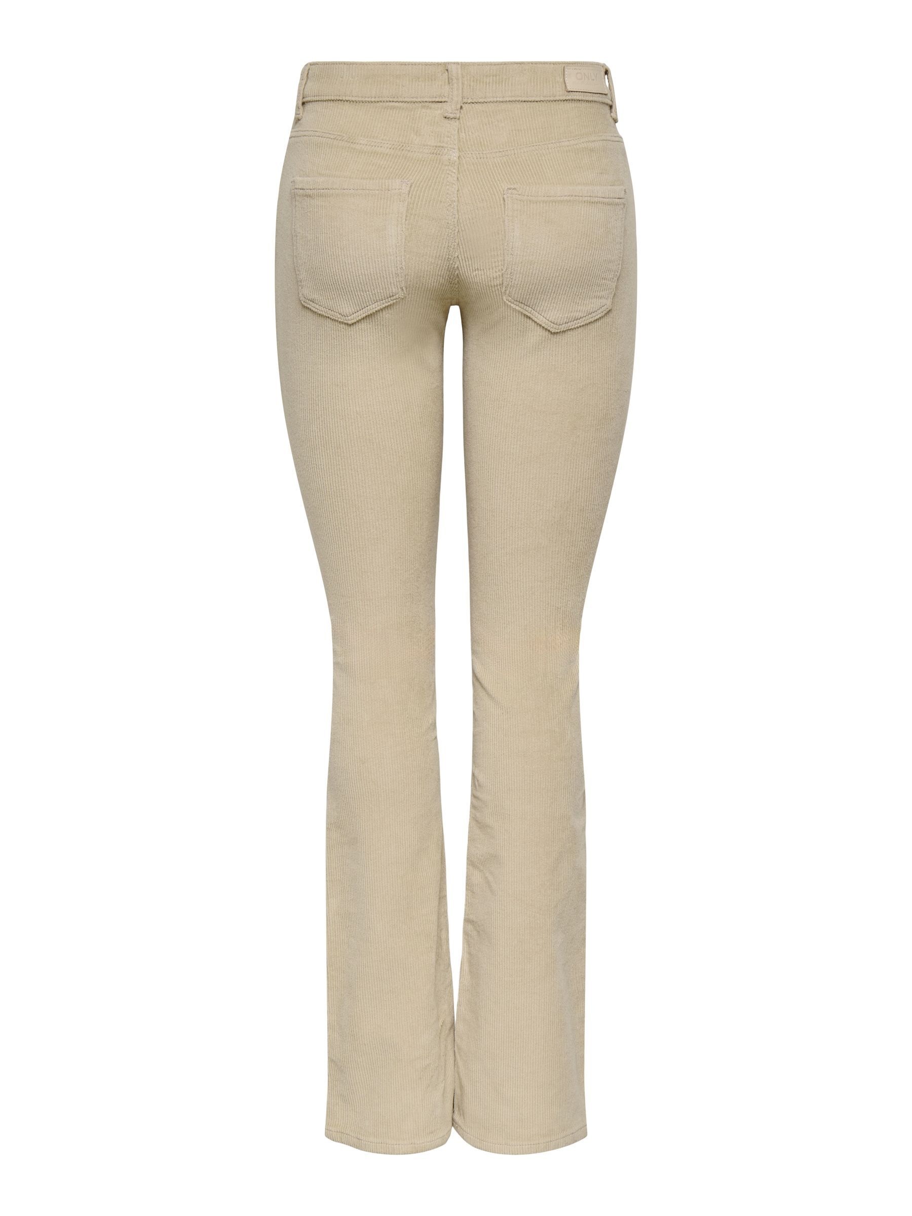 ONLY Pantalon en velours côtelé »ONLMARY – Flared Cordhose mit Stretchkomfort«  mélange de coton, coupe bootcut