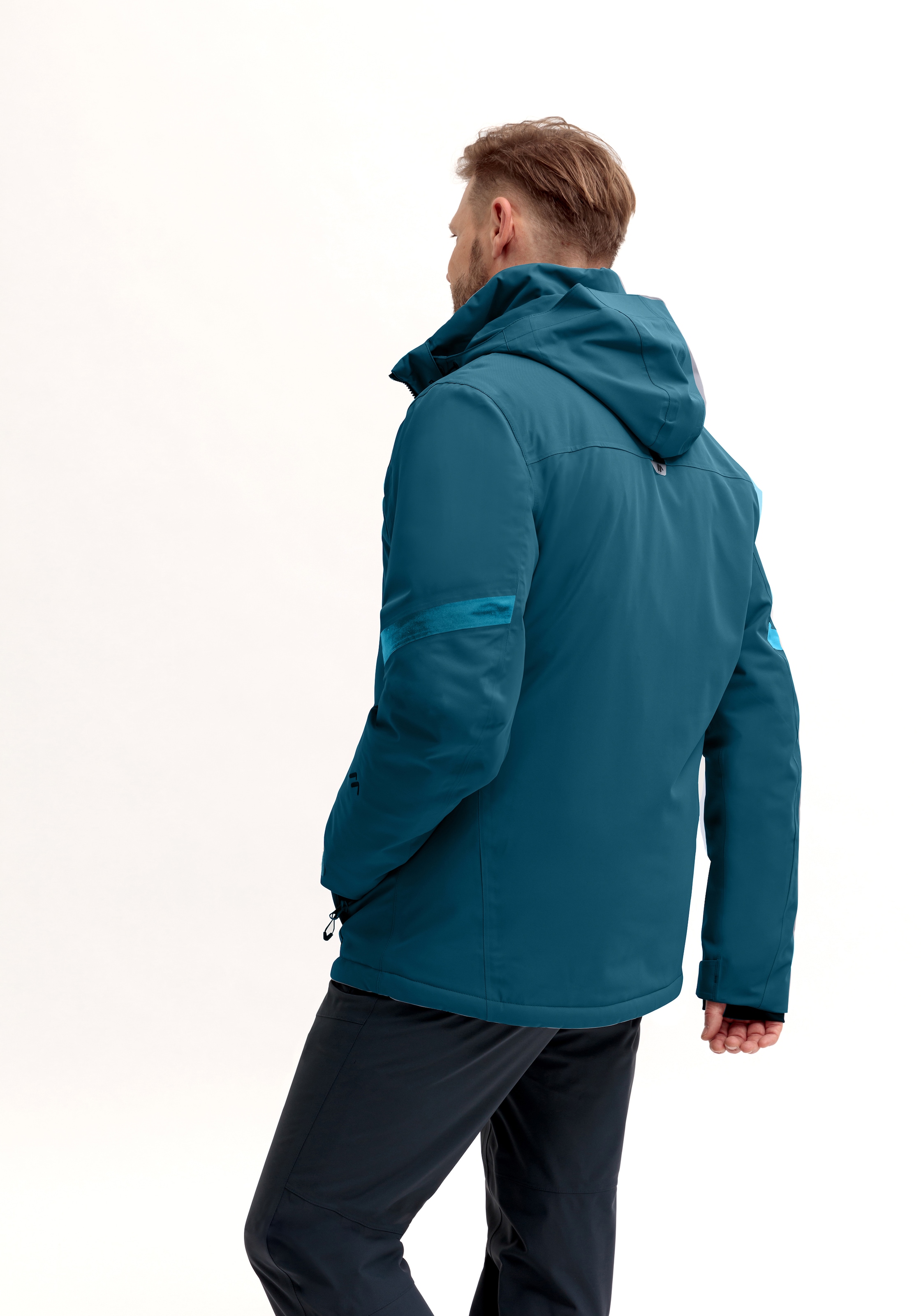 Maier Sports Veste de ski »Lanciano M« Veste d'hiver homme matelassée et imperméable