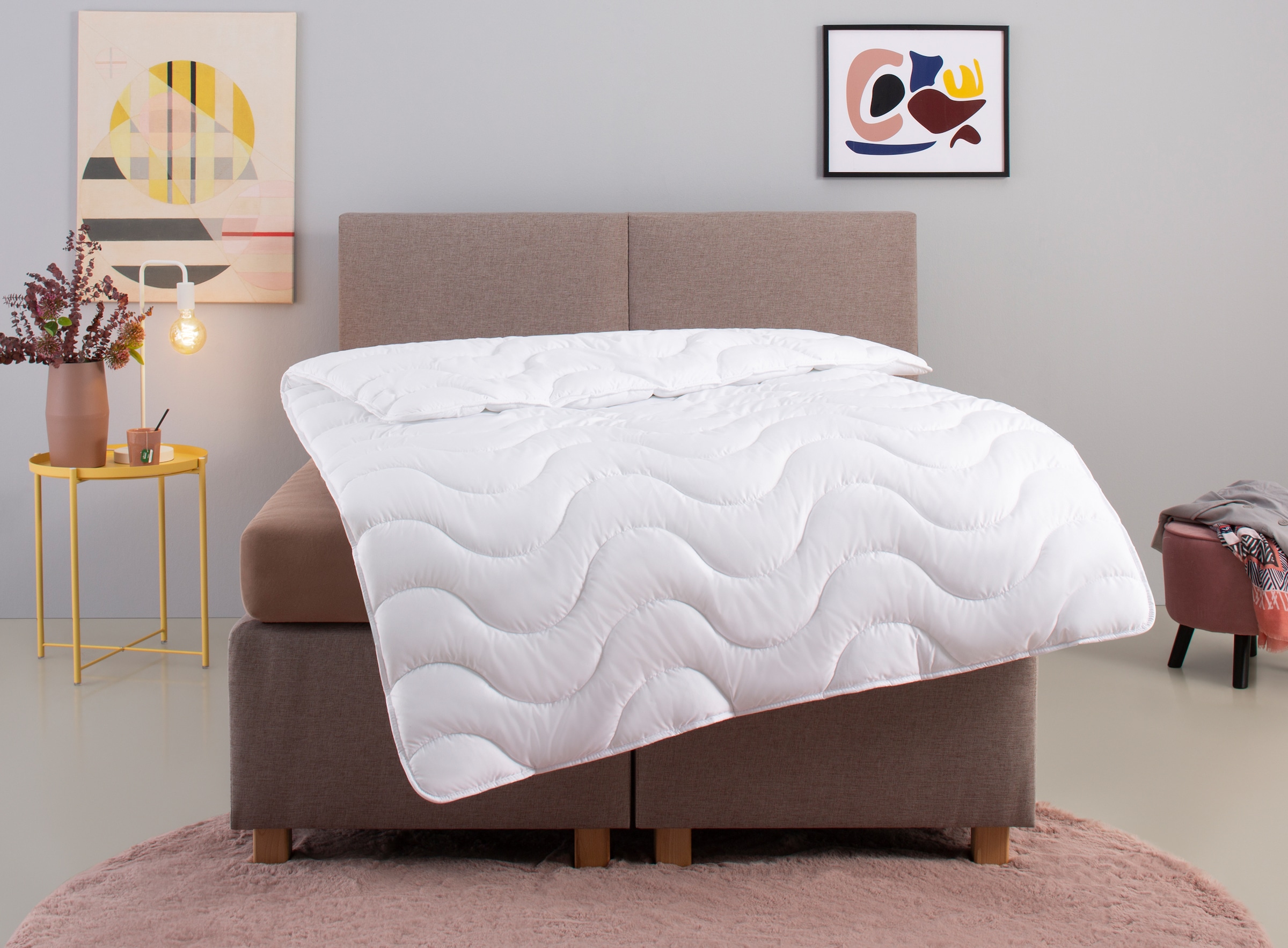 GOODproduct Microfaserbettdecke »Mailo Bettdecke 135x200 cm, 155x220 cm« warm Füllung Polyester 1 Stk. tlg. Sommer, Winter, Decke, kuschelweicher Microfaser-Feinbatist Bezug