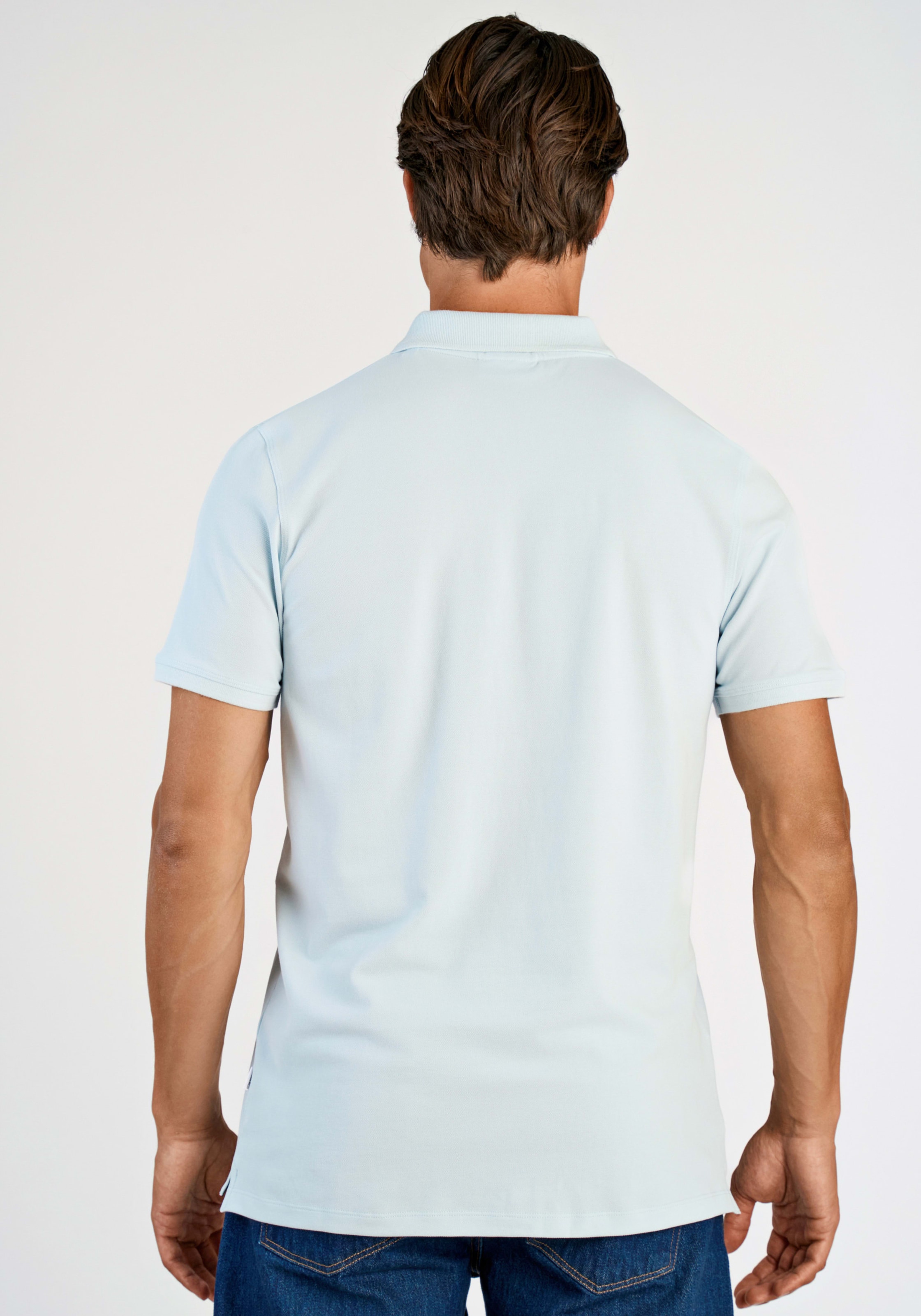LINDBERGH Poloshirt mit Logostickerei