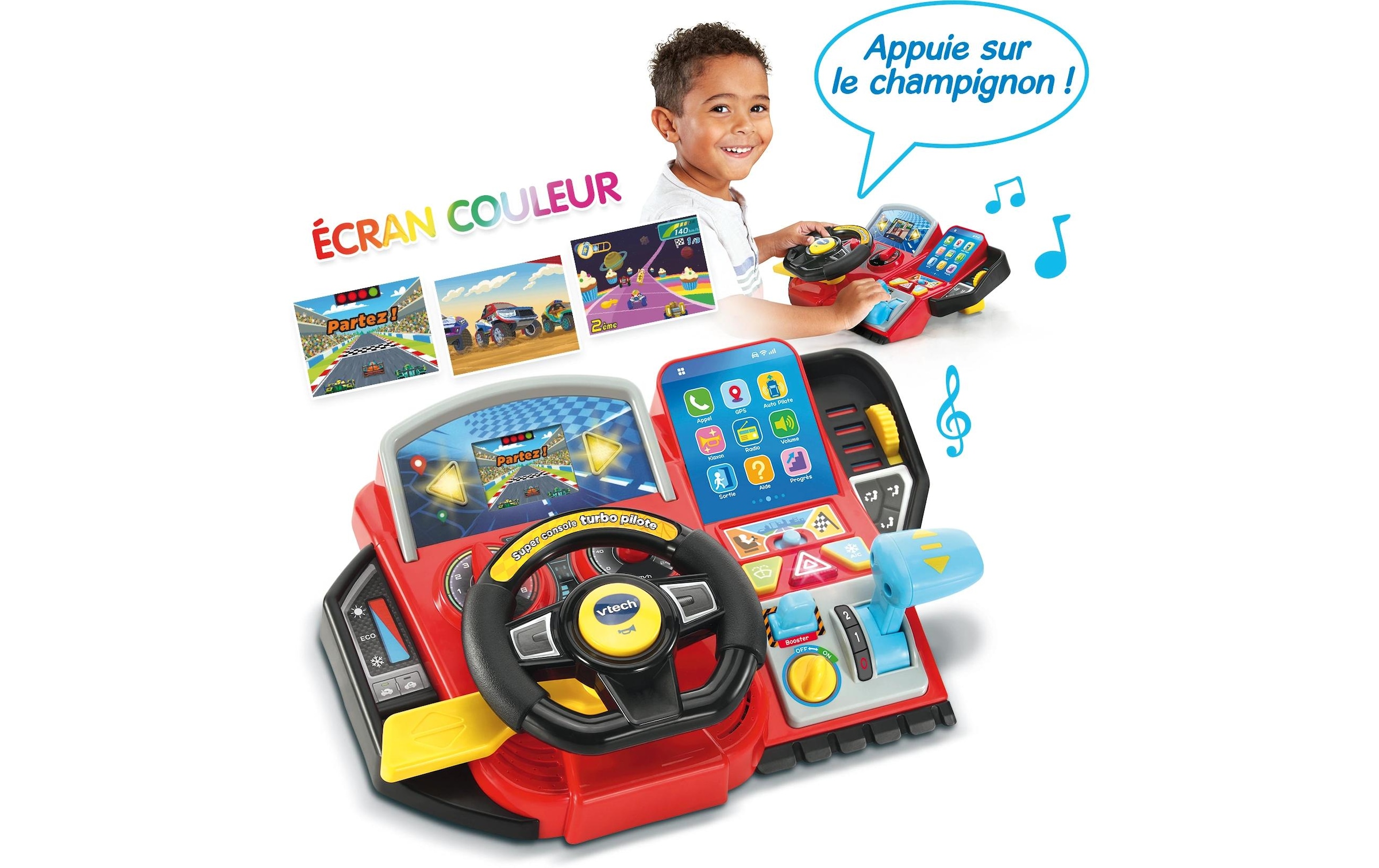 Vtech® Lernspielzeug »Vtech Super console turbo pilote -FR-«