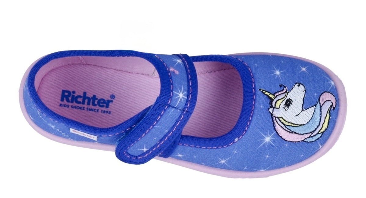 Richter Chausson »Mia WMS: Mittel«  chaussures de jardin d'enfants avec WMS, gabarit de taille à télécharger