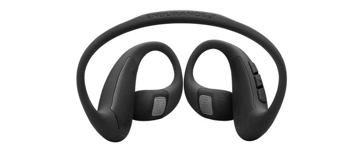 iRobot Casque à oreillettes ouvertes »Endurance Pace Black/Lime« connexion multipoint | fonction mains libres