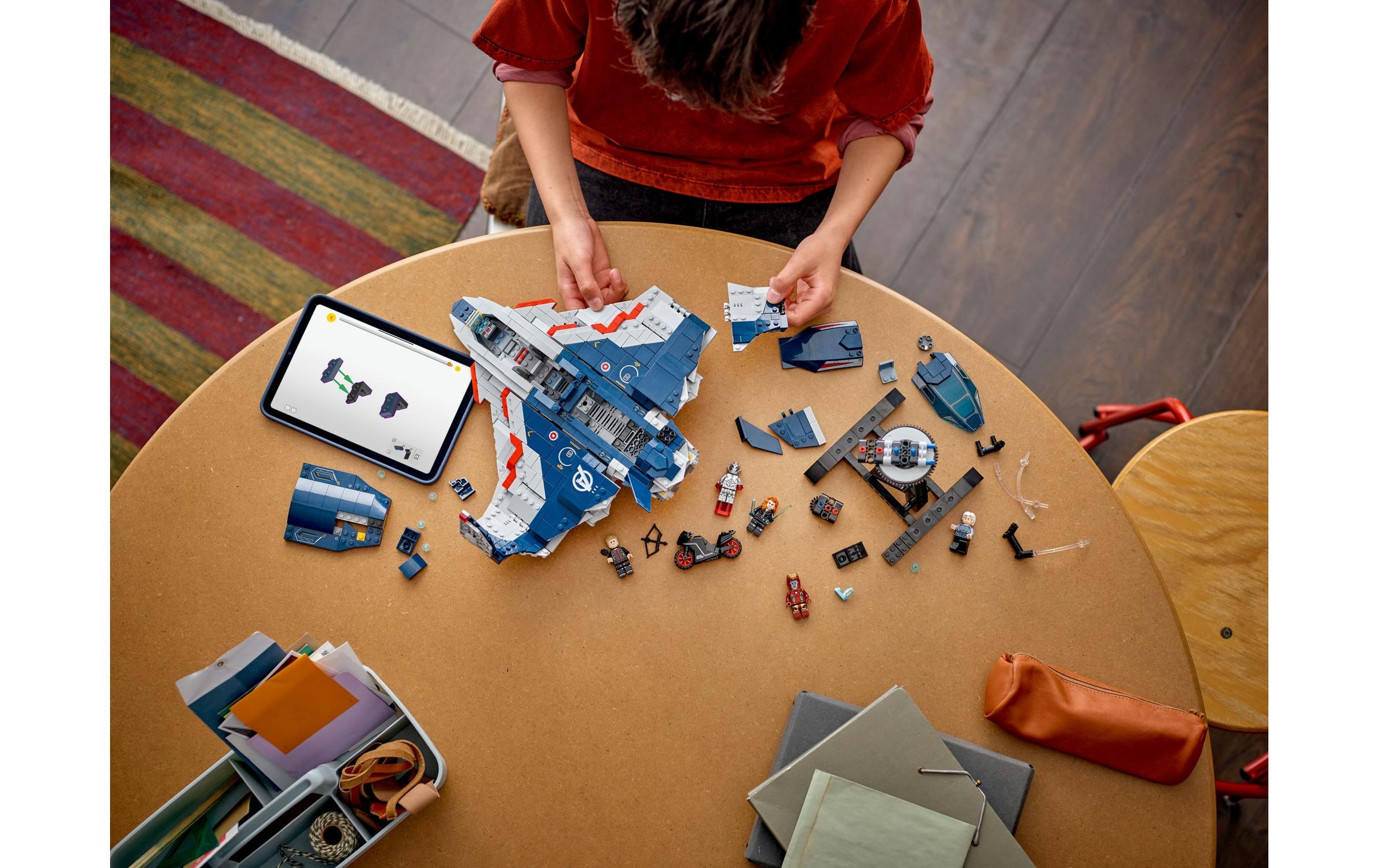 LEGO® Spielbausteine »LEGO® Marvel Avengers: Age of Ultron Quinjet 76325«