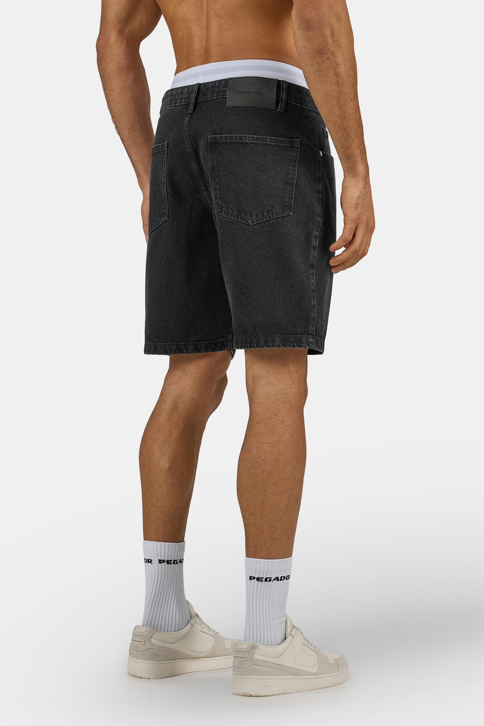 PEGADOR Short en jean »Bostic Jeans Shorts« coton, coupe régulière
