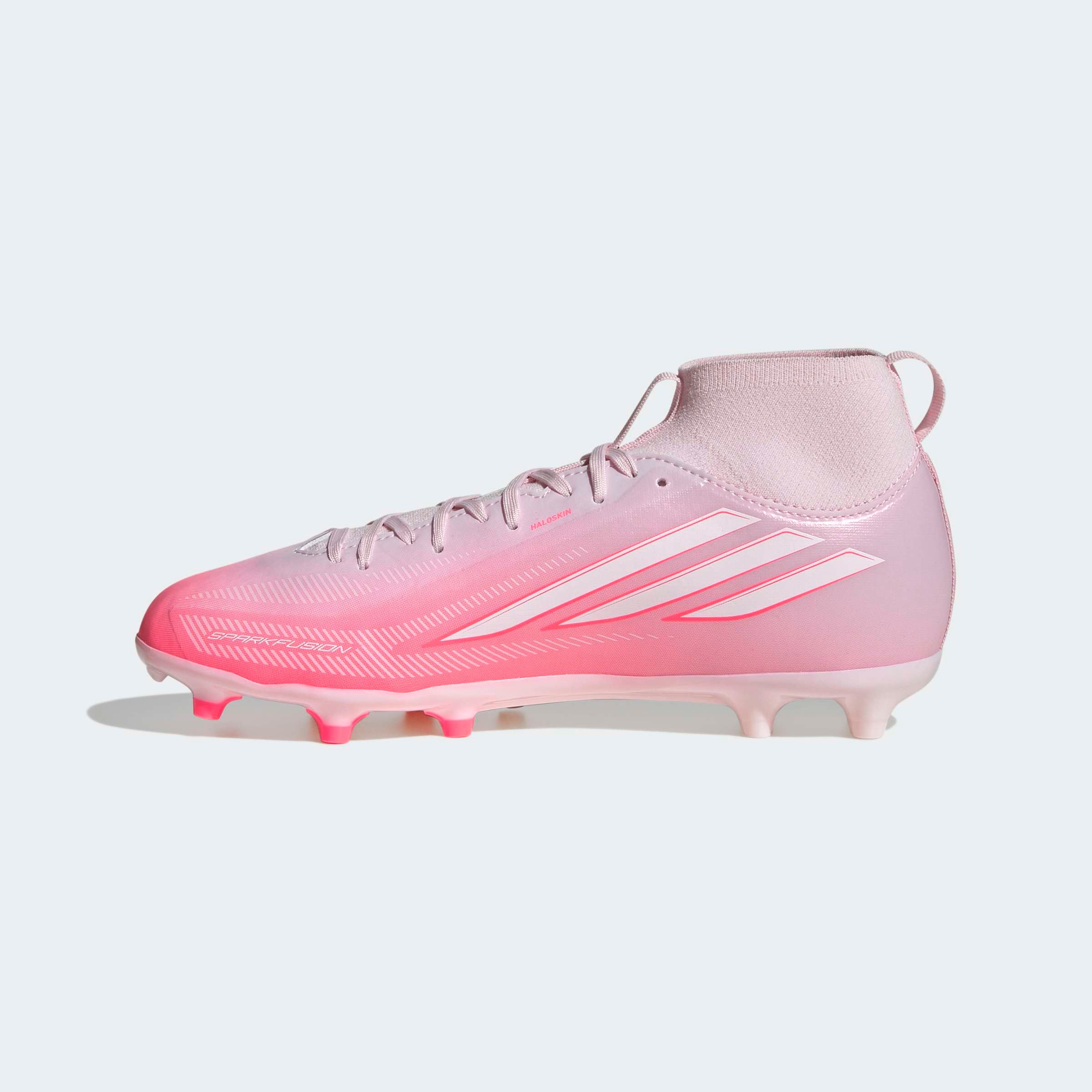 adidas Performance Fussballschuh »F50 SPARKFUSION LEAGUE KIDS , FESTE BÖDEN / KUNSTRASEN, HALBHOCH GESCH«  für Rasen und Kunstrasenplätze geeignet, für Jugendliche & Kinder