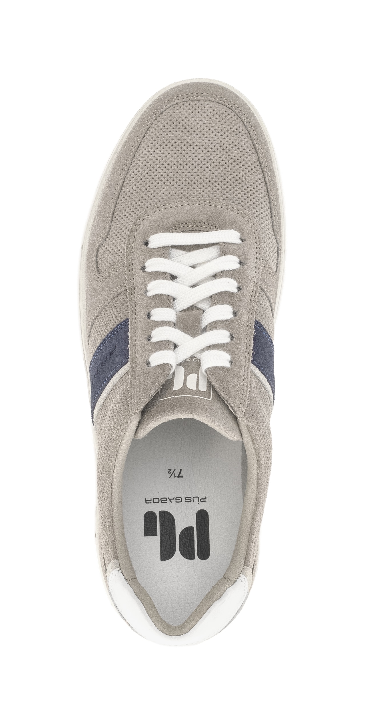 Pius Gabor Sneakers  chaussure de loisir, chaussure basse, à lacets avec empiècements contrastés, largeur G