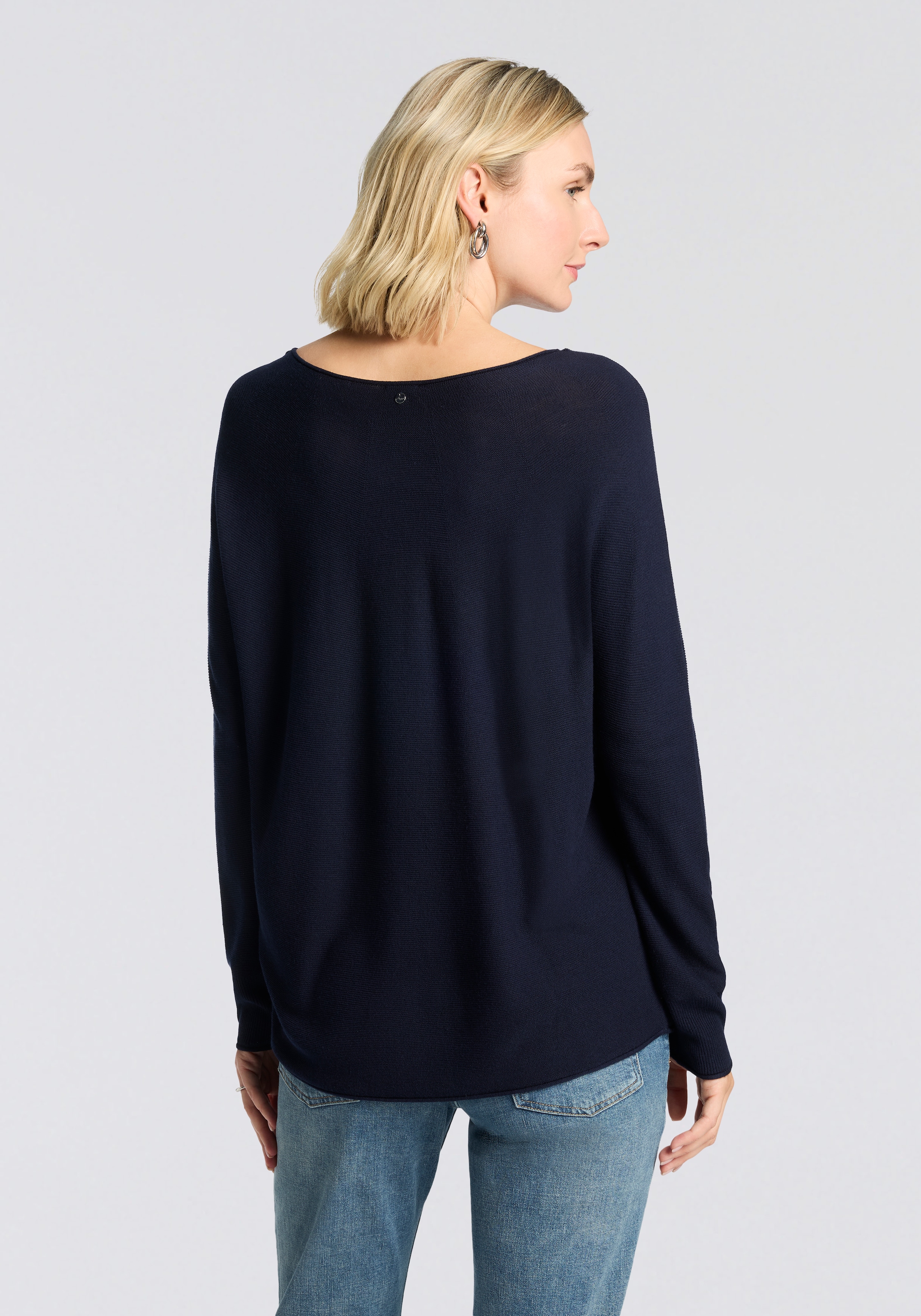 BOSS ORANGE Pull en tricot »Falandrana Premium Damenmode« im Materialmix mit Kaschmir-Anteil