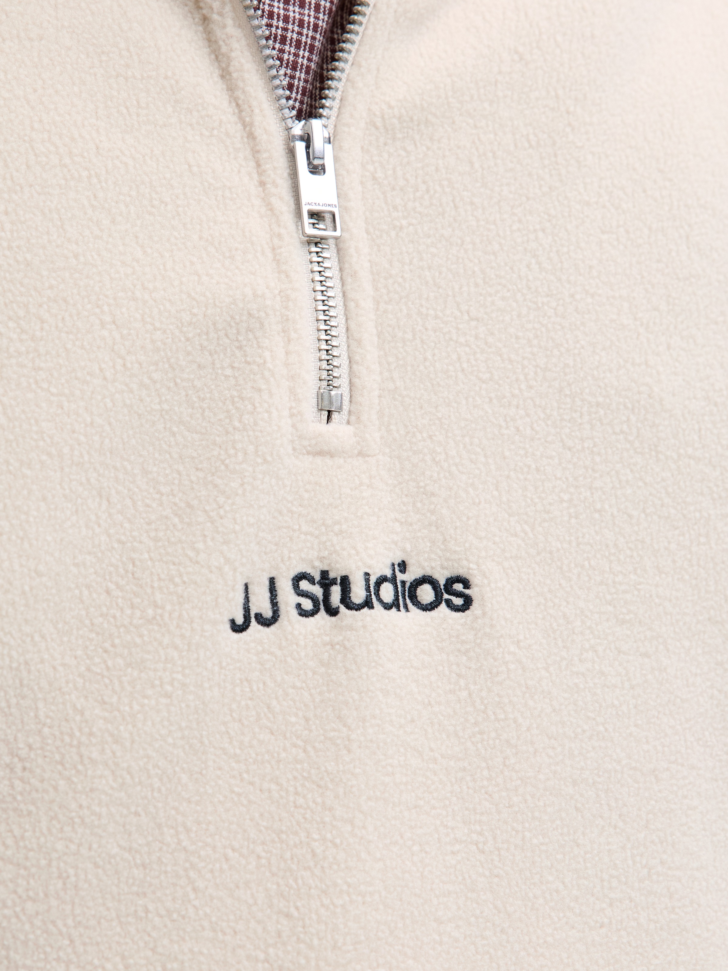 Jack & Jones Fleecepullover »JJSOHO HALFZIP FLEECE«, Kunstfaser, relaxed fit
