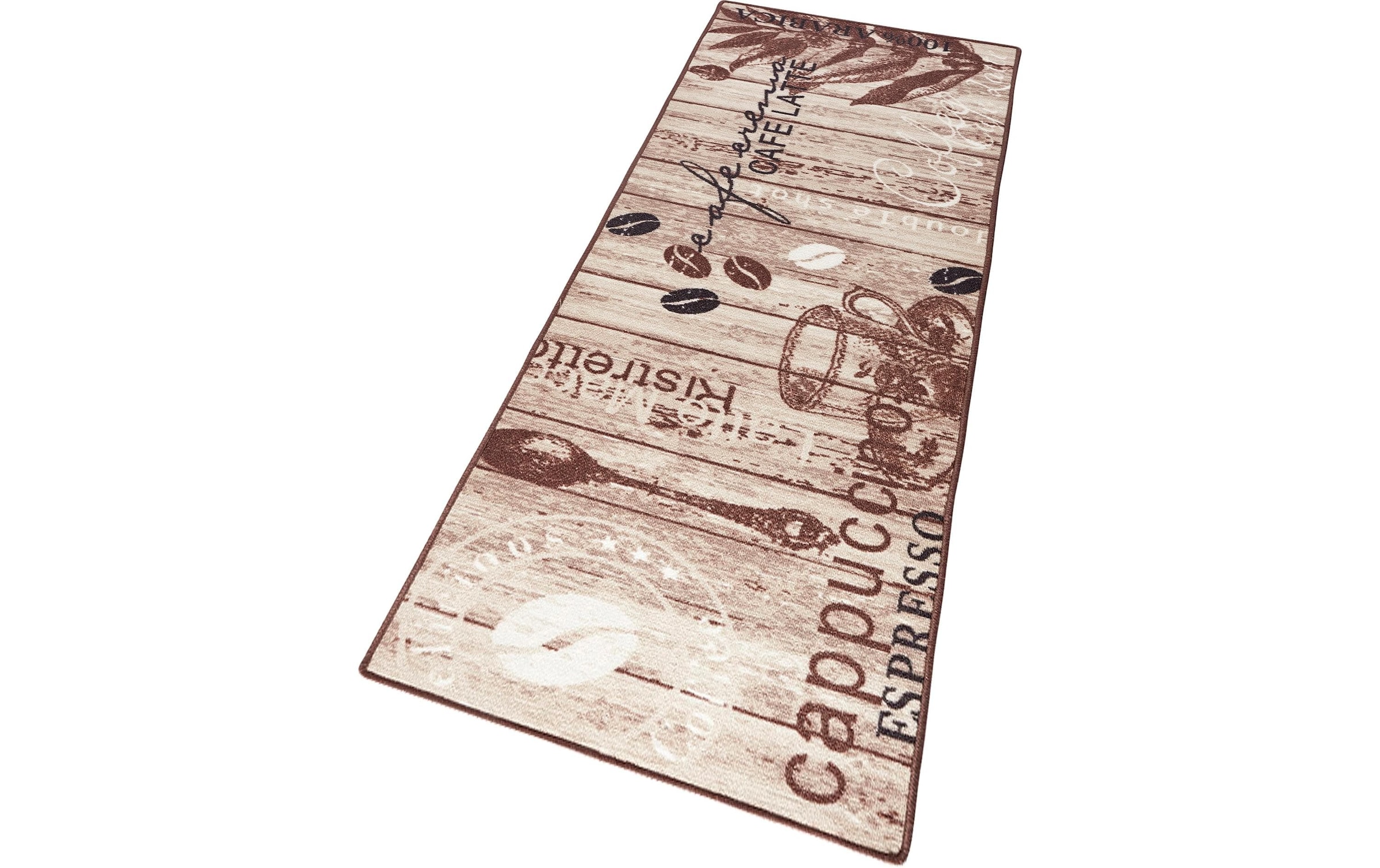 HANSE Home Chemin de cuisine »Delicious Coffee« Rectangulaire 8 mm Höhe Läufer, Rutschfest, Küchenteppich, Küche, Teppich, Pflegeleicht