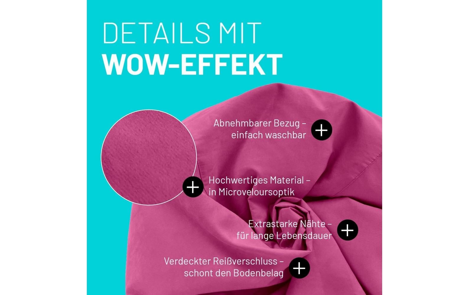 Lumaland Pouf »Lumaland Sitzsack 220 l«