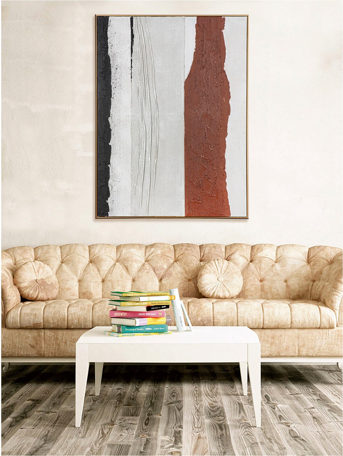 GILDE Tableau sur toile »Harat rechteckig« 1 cuis tlg.