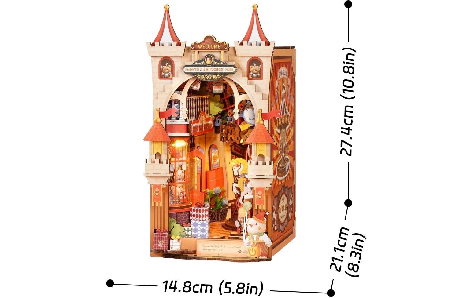   Modellbausatz »Rolife Fairytale Amusement Park Bücherregal-Einsatz« 257 Stk. tlg.