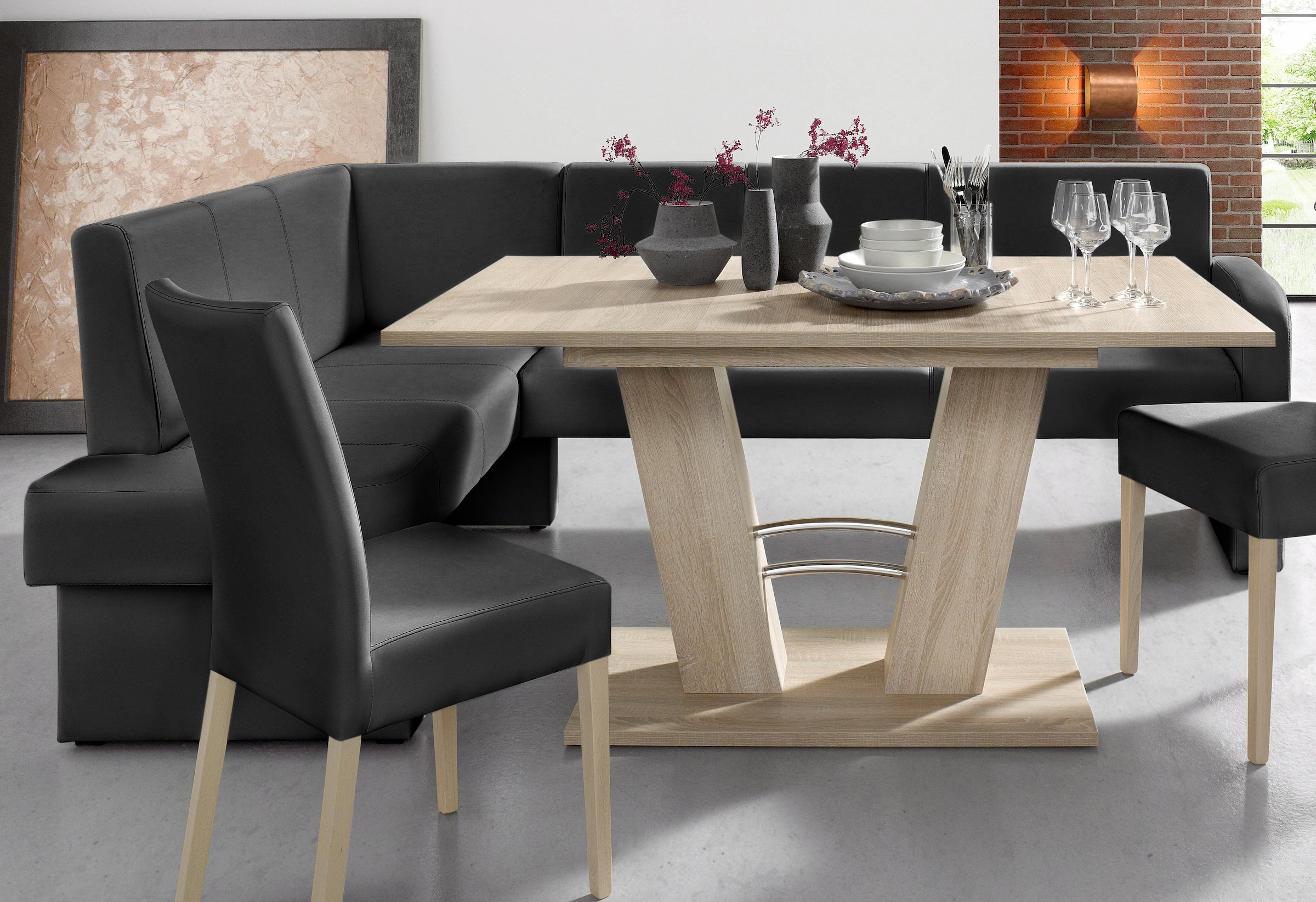 Home affaire Banc d'angle »Umag« 210 x 60 cm