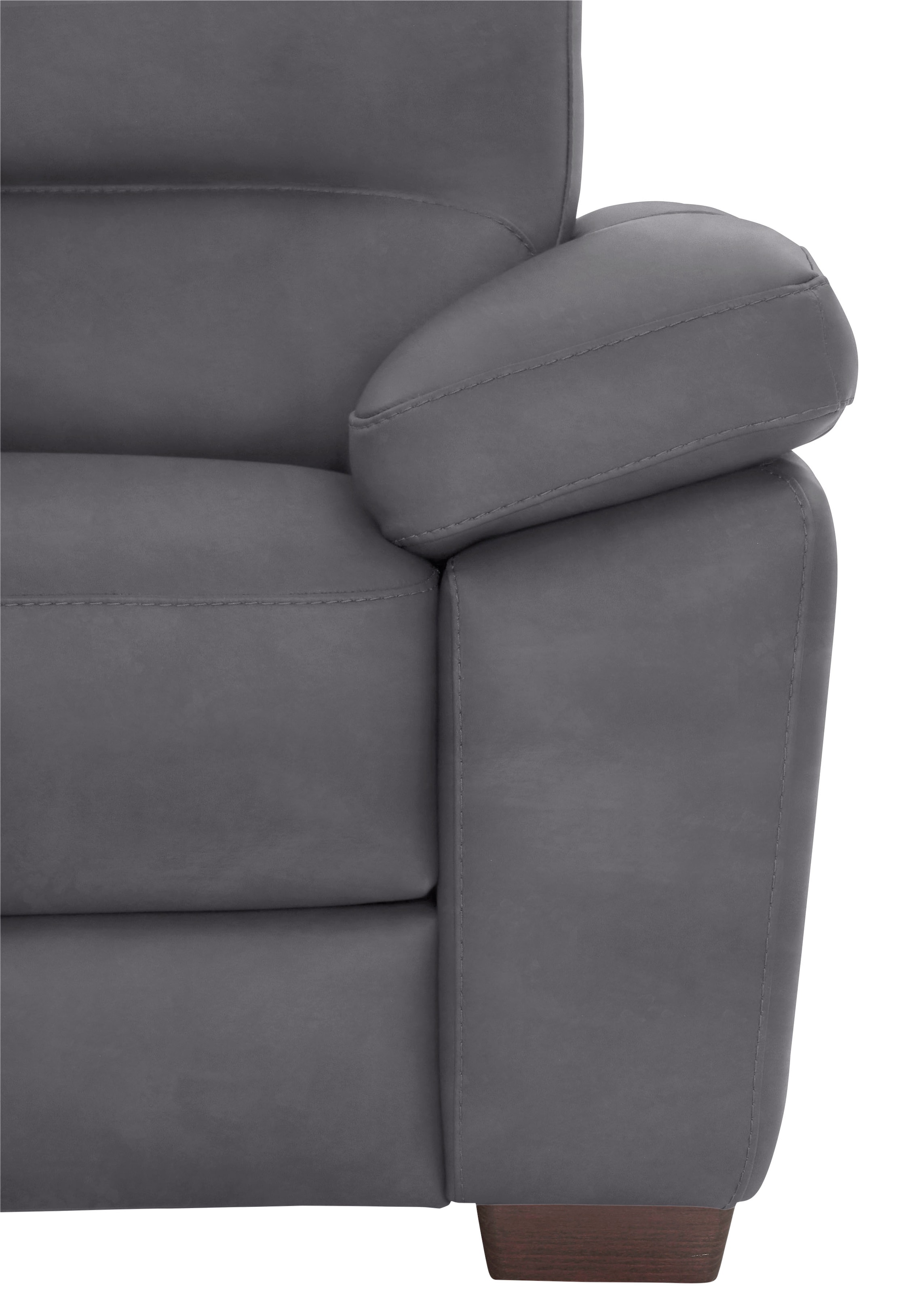 CALIA ITALIA Sessel »Gaia, in edlem Design und mit erstklassigem Sitzkomfort« aus pflegeleichtem Luxus-Microfaser Ginevra Hydro Care