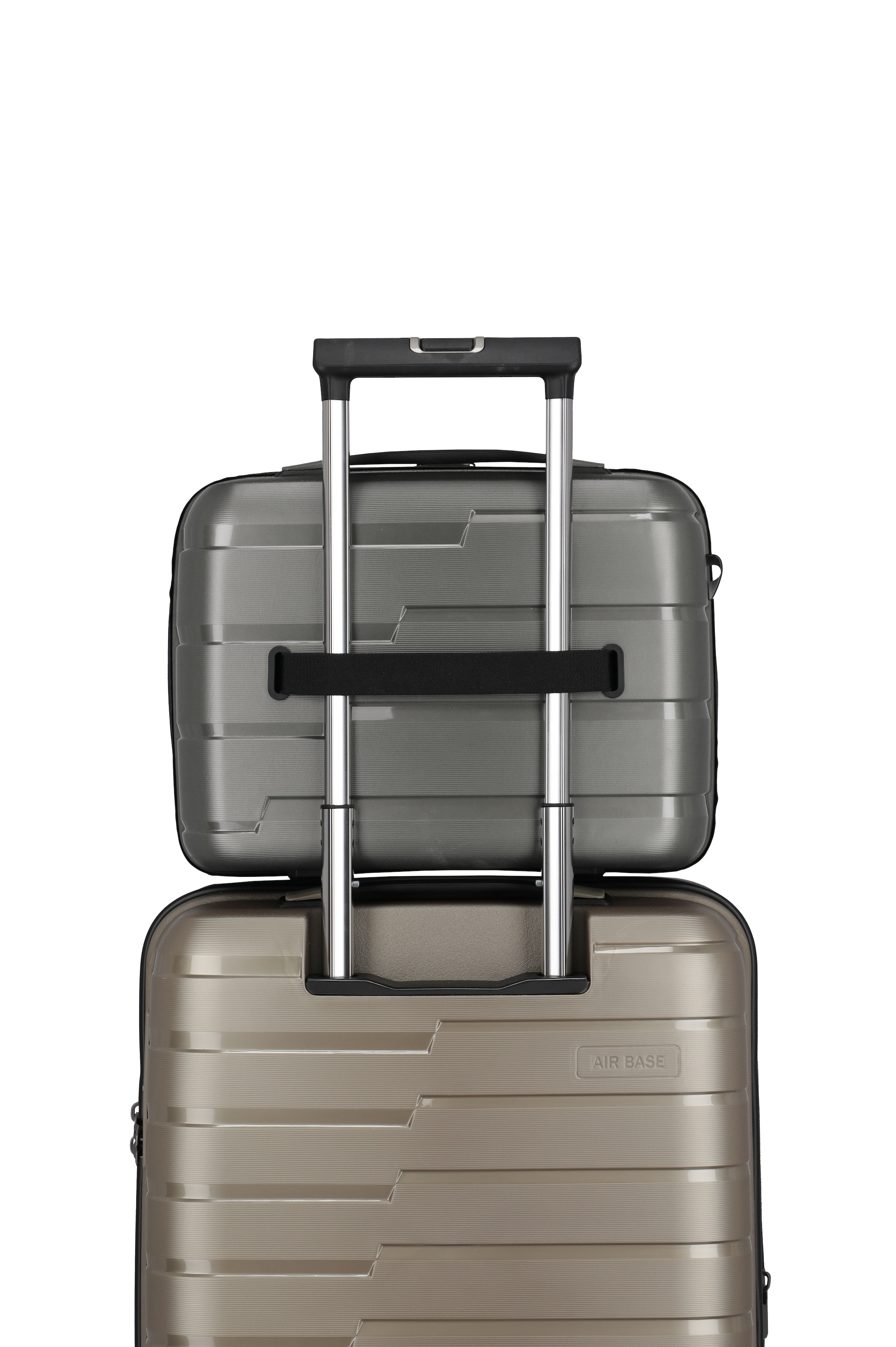 travelite Beautycase »AIR BASE Kosmetikkoffer Hartschale« mit TSA-Schloss und Aufsteckfunktion – robust und leicht