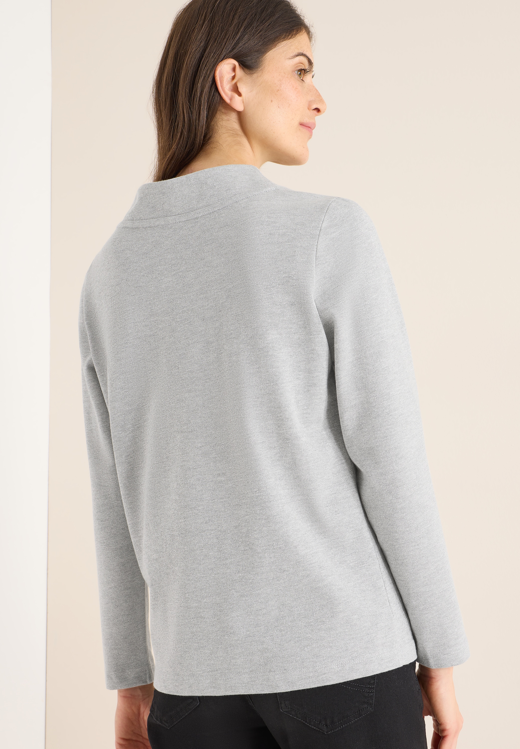 Cecil Sweatshirt , mit Glitzer-Wording
