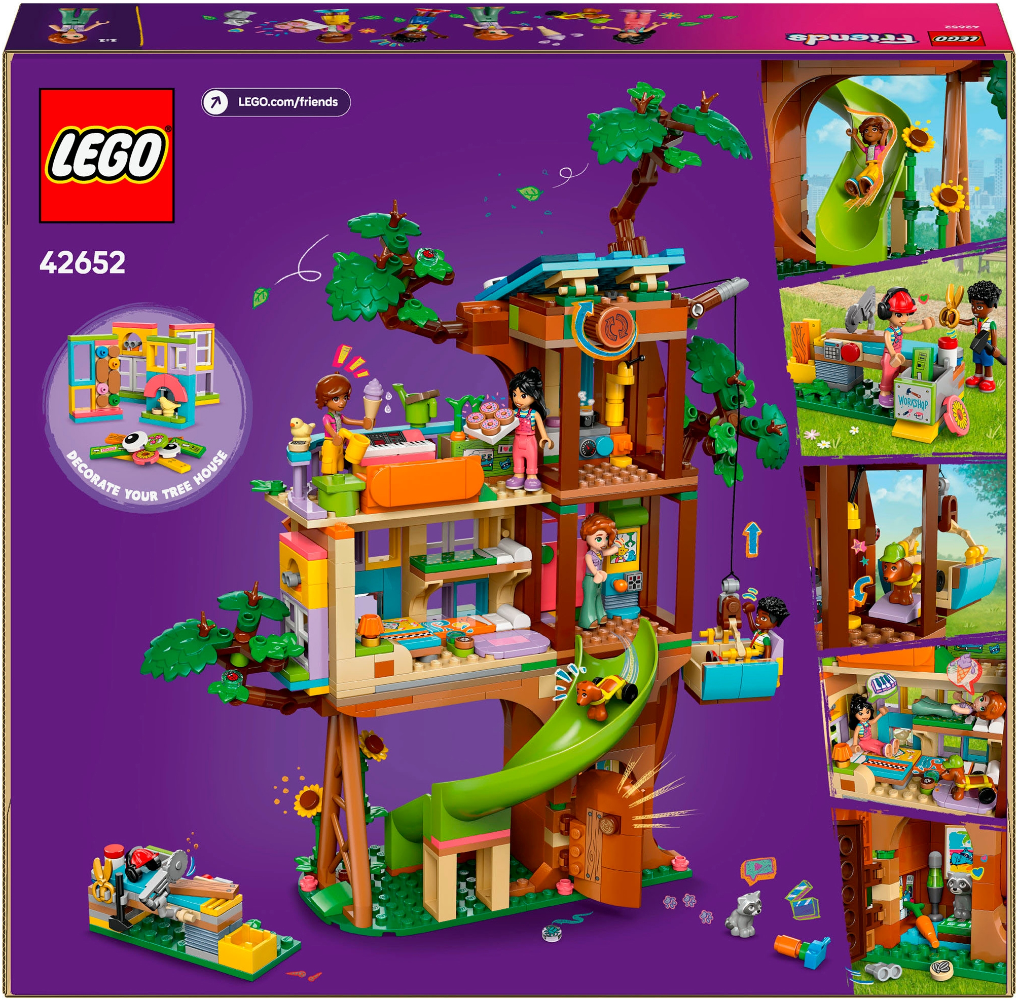 LEGO® Pions de construction »Baumhaus (42652), LEGO Friends« Made in Europe