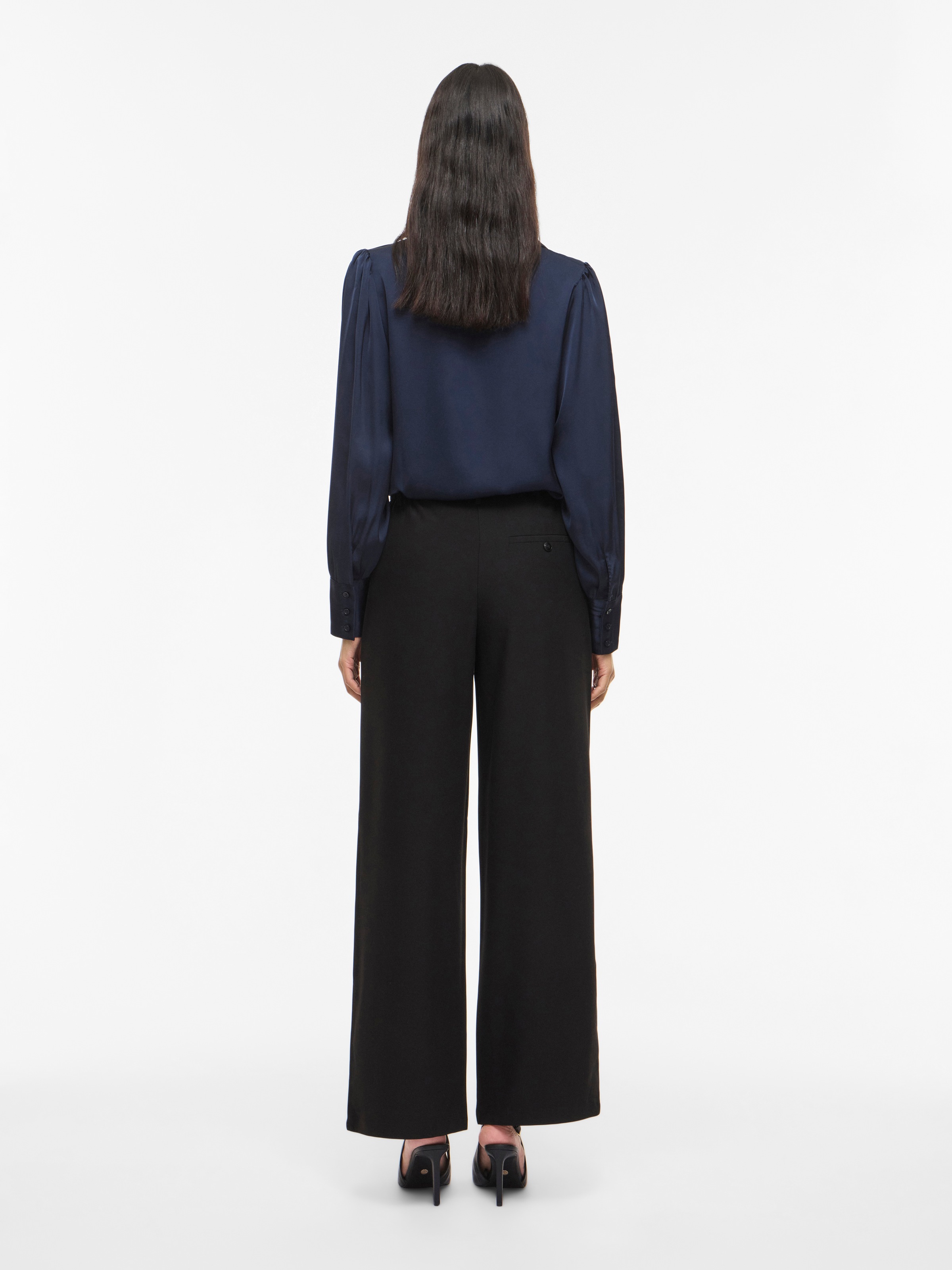 Vila Pantalon de costume »VISIFFE HW WIDE PANTS - NOOS«