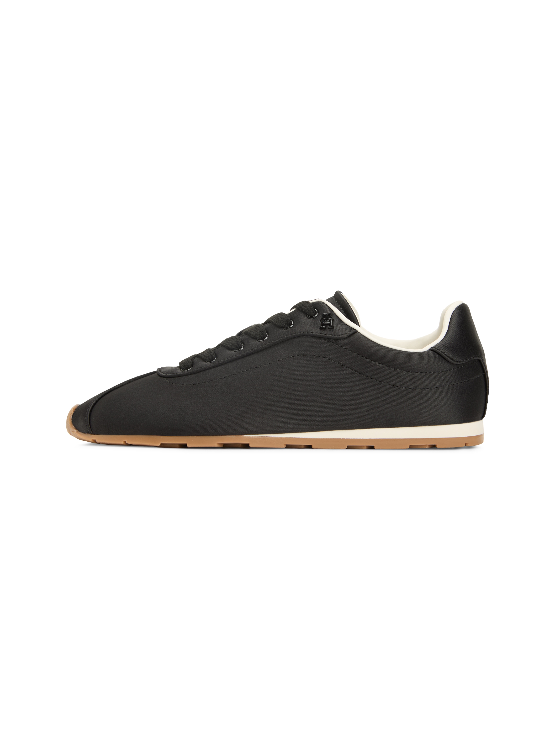 Tommy Hilfiger Sneakers »TH BELLA LOW RUNNER SATIN«  chaussure de loisirs, chaussure basse, à lacets avec logo TH latéral