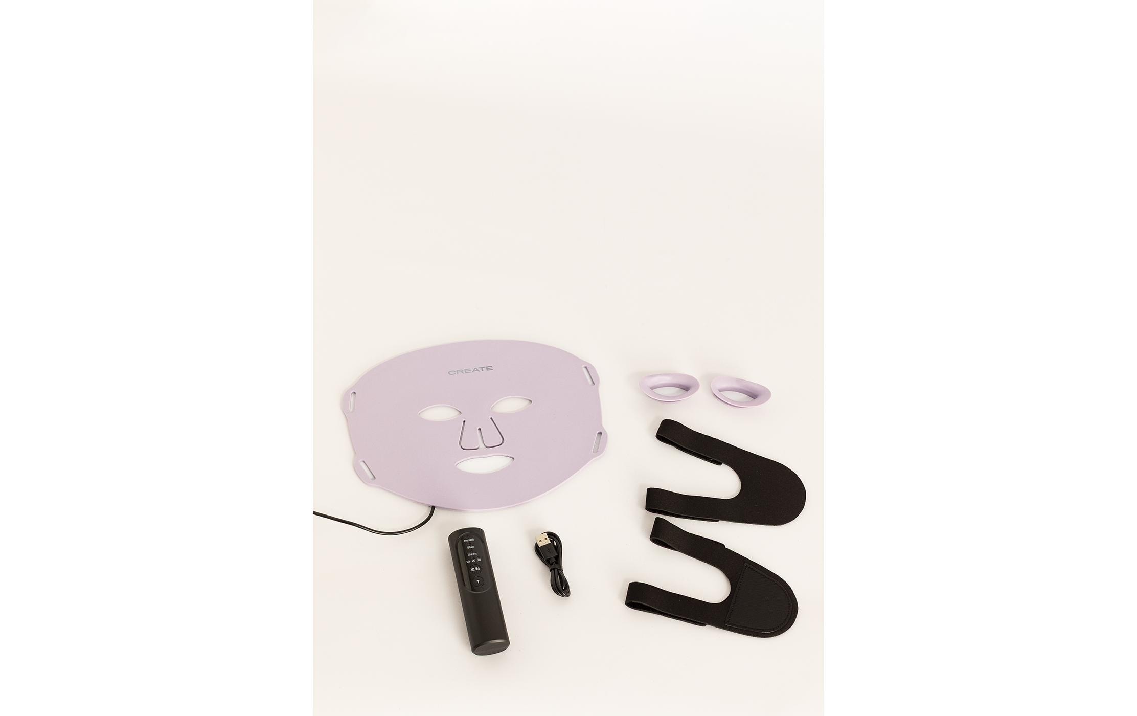   Masque facial LED »Create LED-Behandlungsmaske 8 in 1« Masque LED pour soin de la peau
