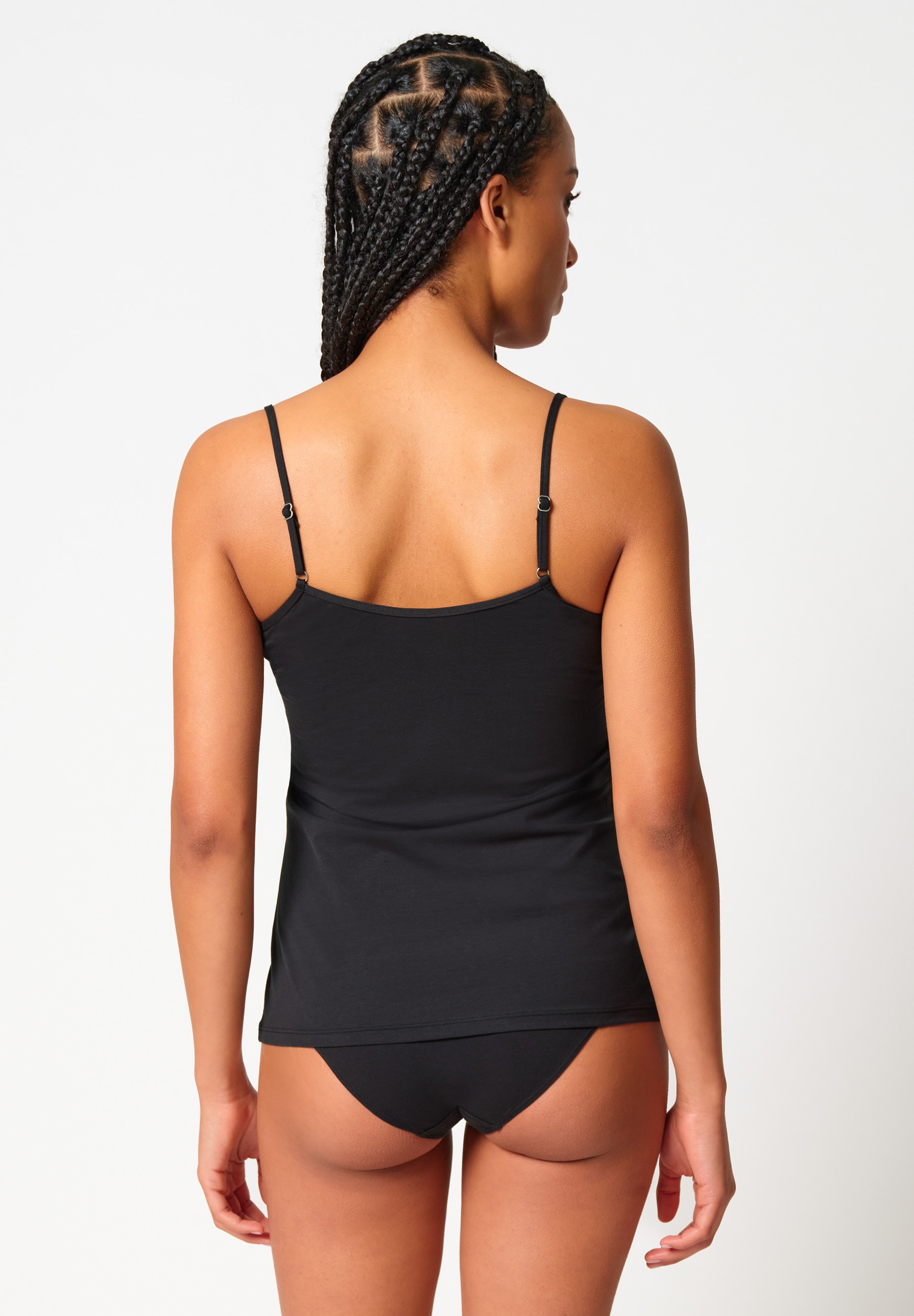 Skiny Unterhemd »Natural Beauty« bequem, elastisch, weich, eng, V-Ausschnitt