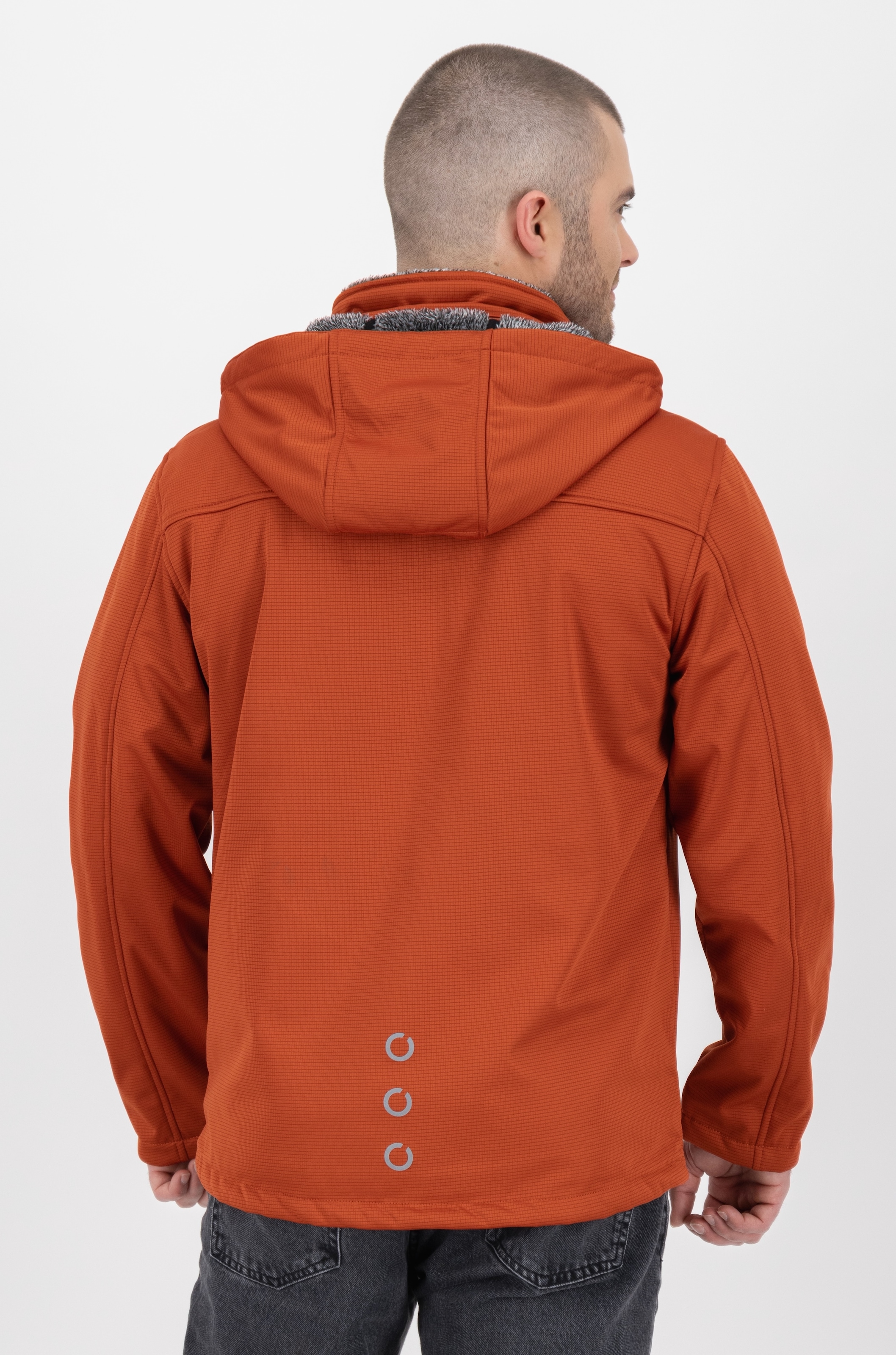 LPO Softshelljacke »LARON 2 MN« abnehmbare Kapuze