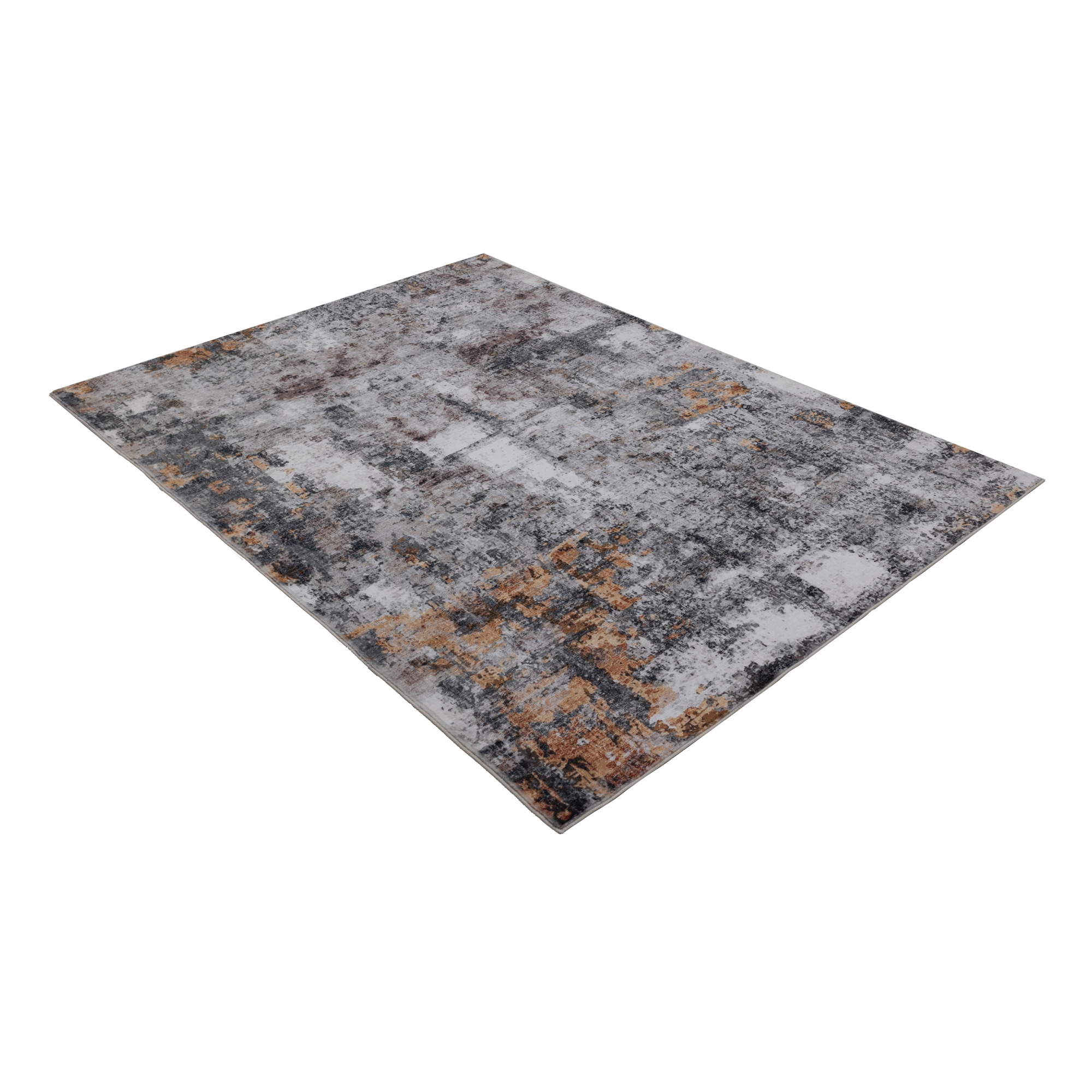 Kayoom Teppich »Elegantica 329« rechteckig 12 mm Höhe Kurzflor, Modernes Muster, Fussbodenheizungsgeeignet, Wohnzimmer