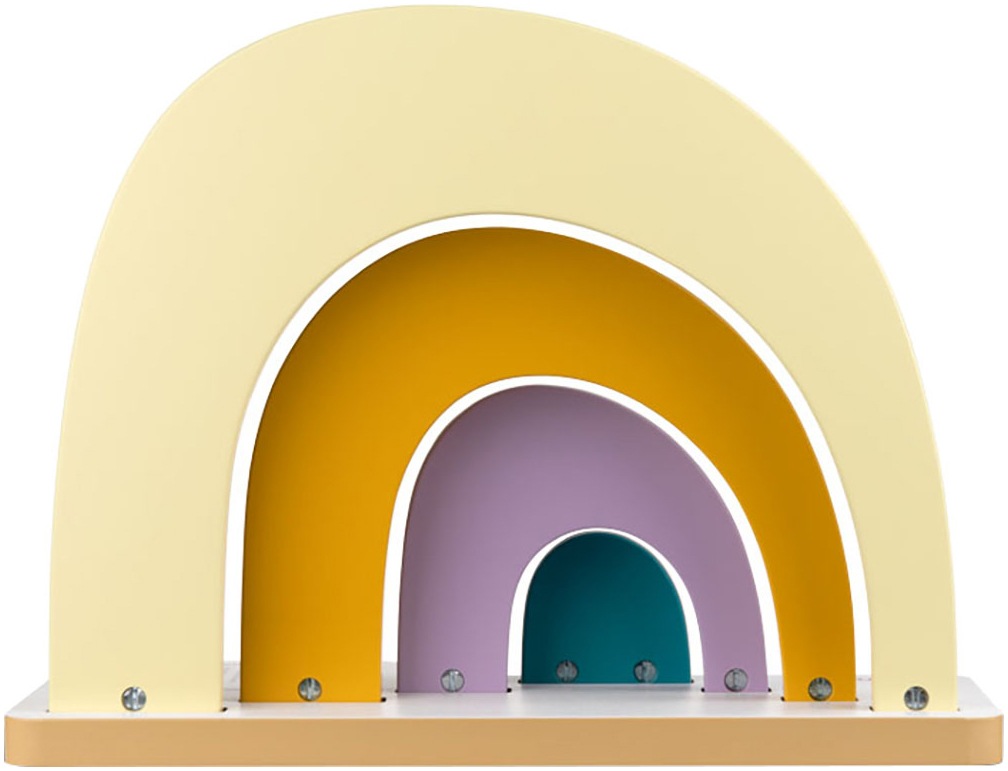 tonies Étagère pour enfants »Standregal - Regenbogen« für bis zu 40 Tonies