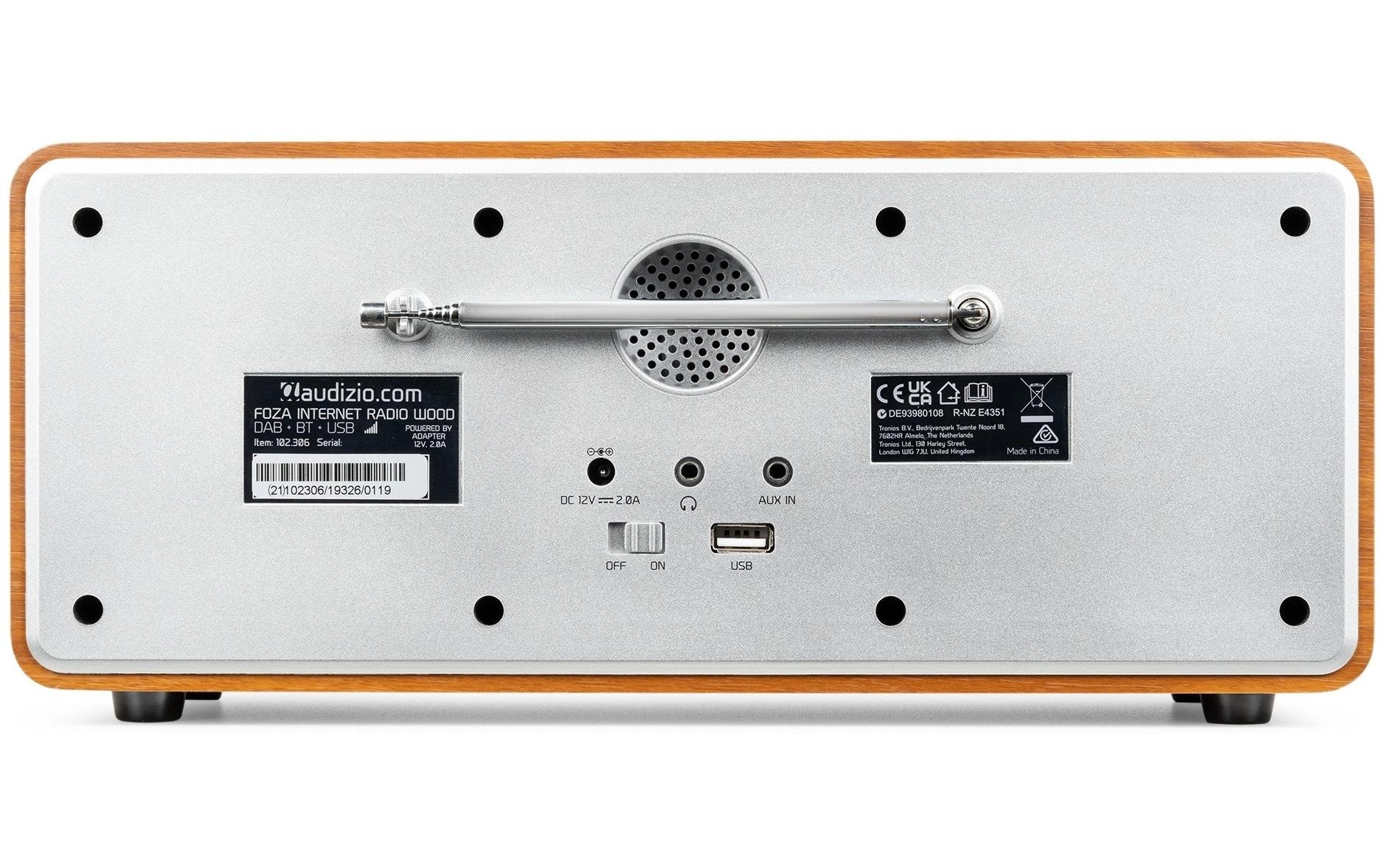 AUDIZIO Digitalradio (DAB+) »Foza« ( Digitalradio (DAB+) | Internetradio )