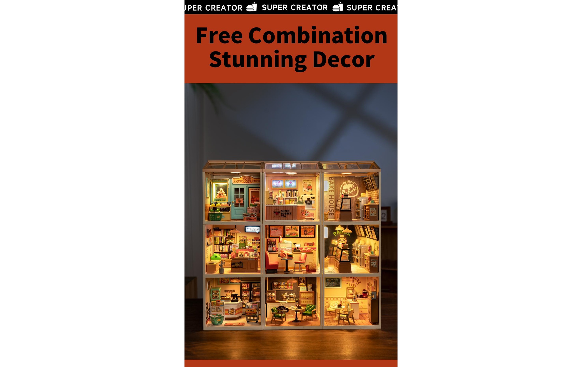   Kit de modèles réduits »RoboTime Yum Yum Burgers«