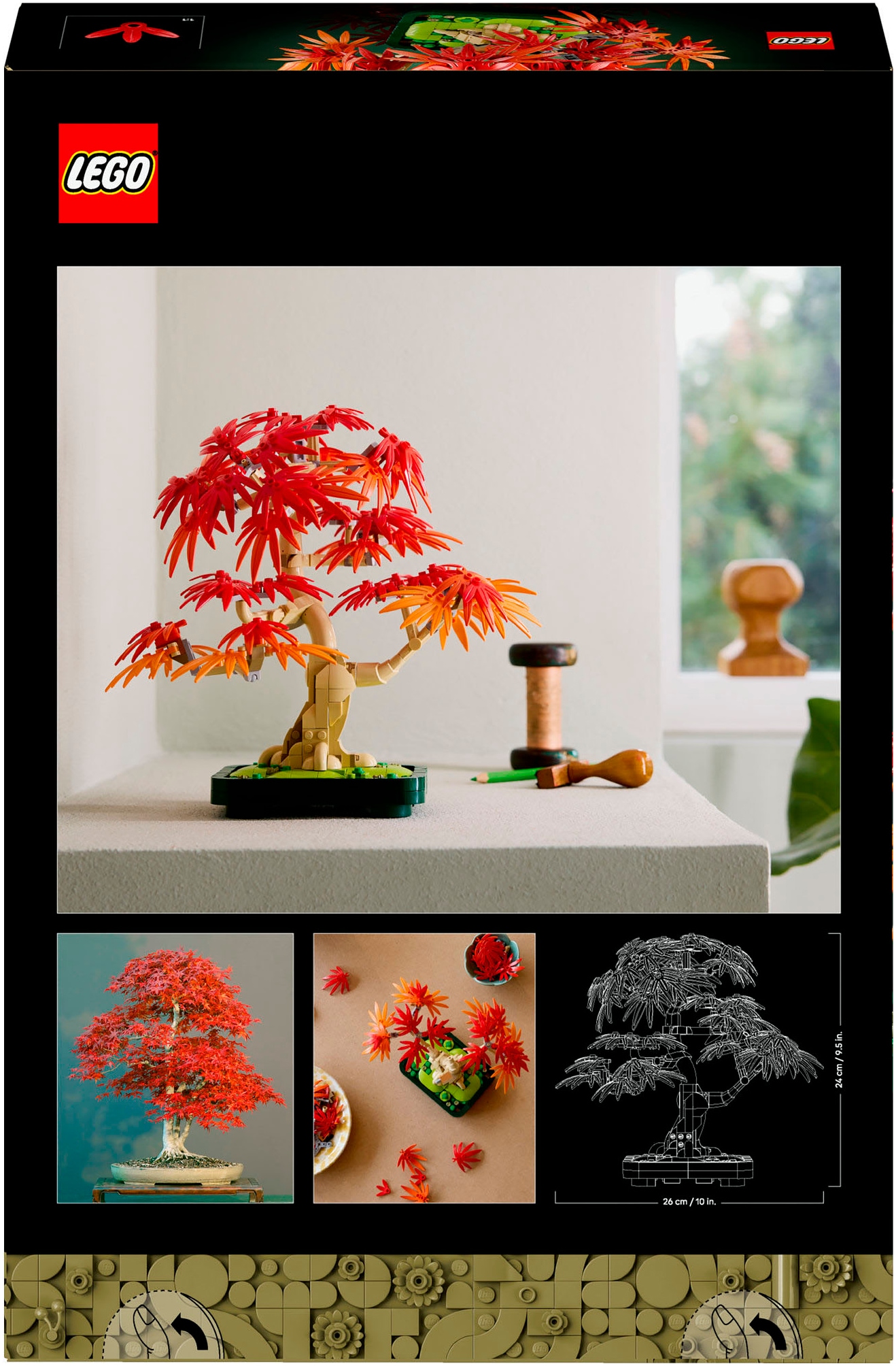 LEGO® Pions de construction »Japanischer Roter Ahorn – Bonsai-Baum (10348), LEGO Botanicals« Made in Europe