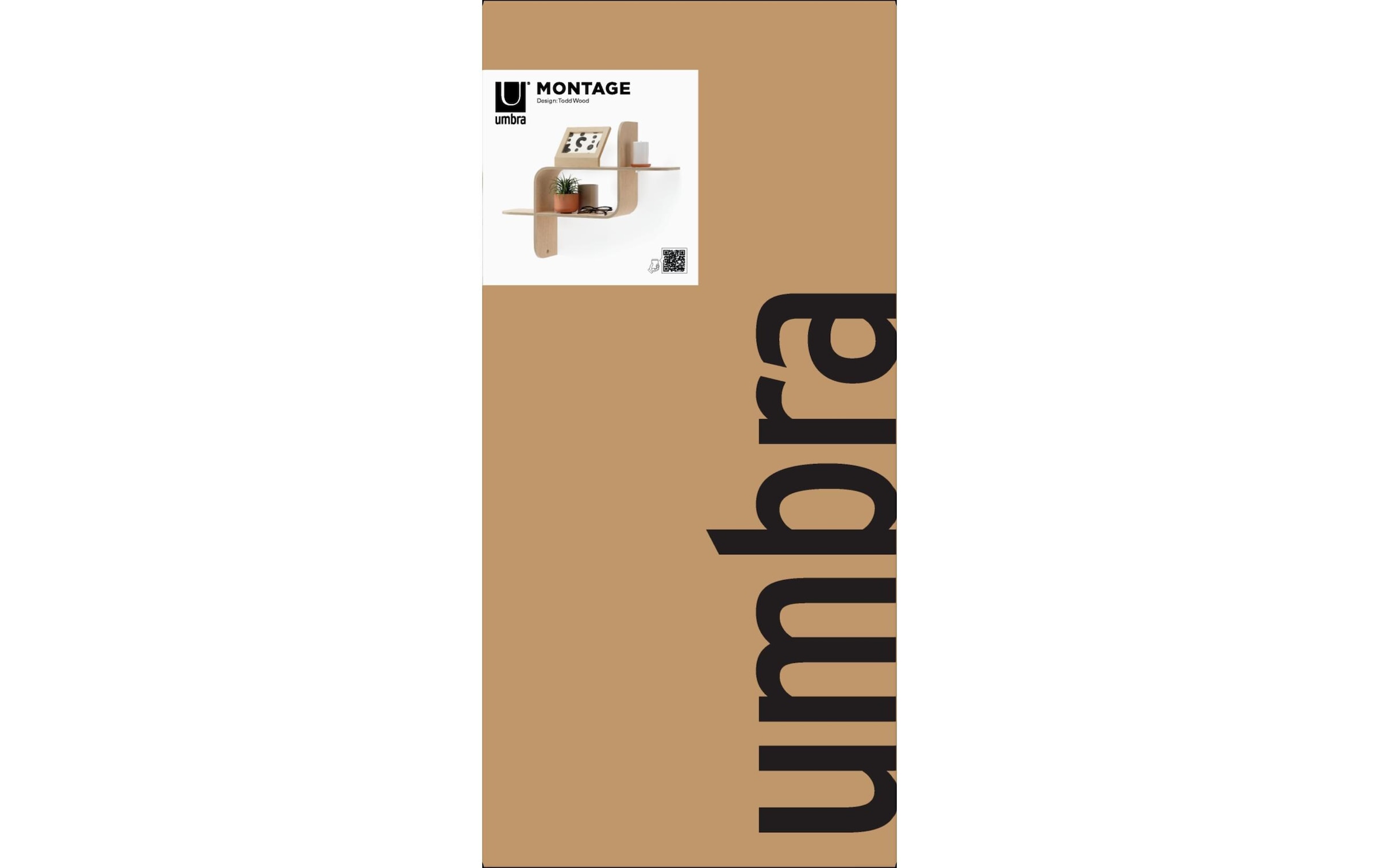 Umbra Wandregal »Montage, Natur«