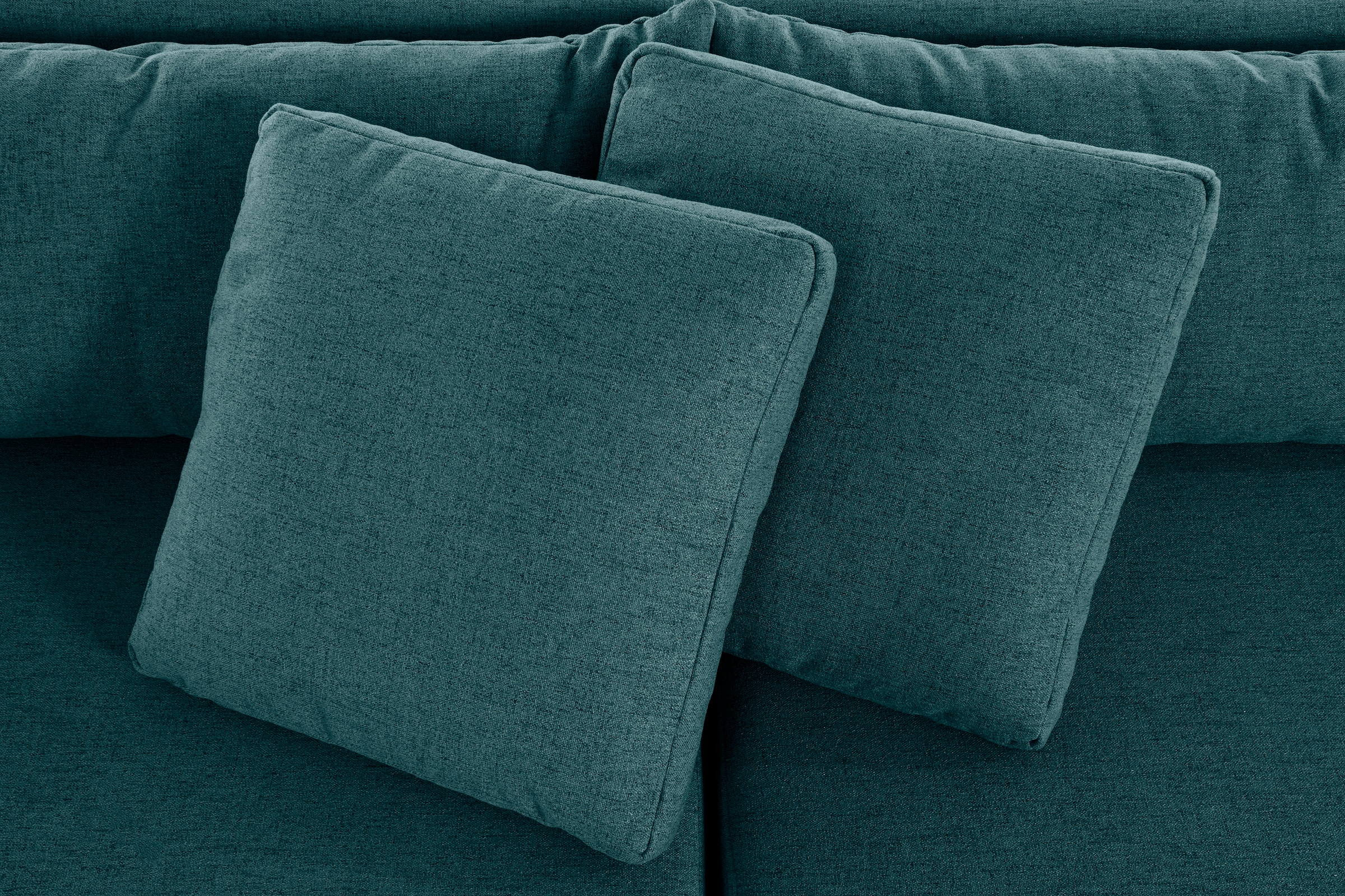 Home affaire Ecksofa »Marva 3tlg. L-Form« beide Armlehnelemente ausziehbar für Bettfunktion, mit Bettkasten