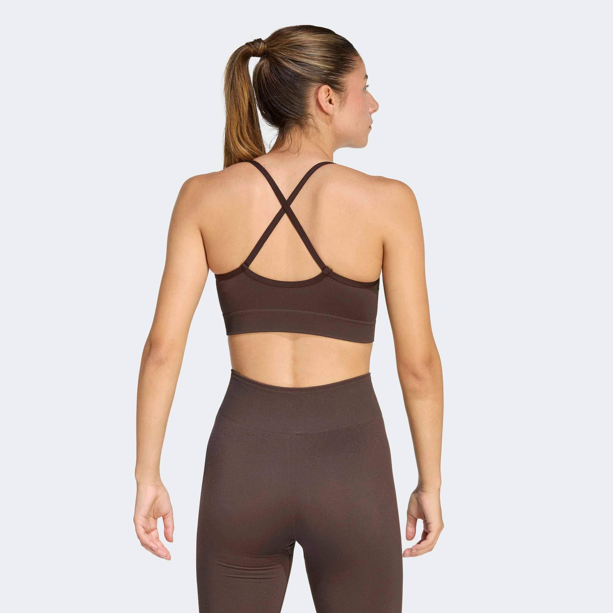 adidas Performance Sport-BH »WORKOUT ESSENTIALS LEICHT STÜTZENDER STRICK-BH« 1