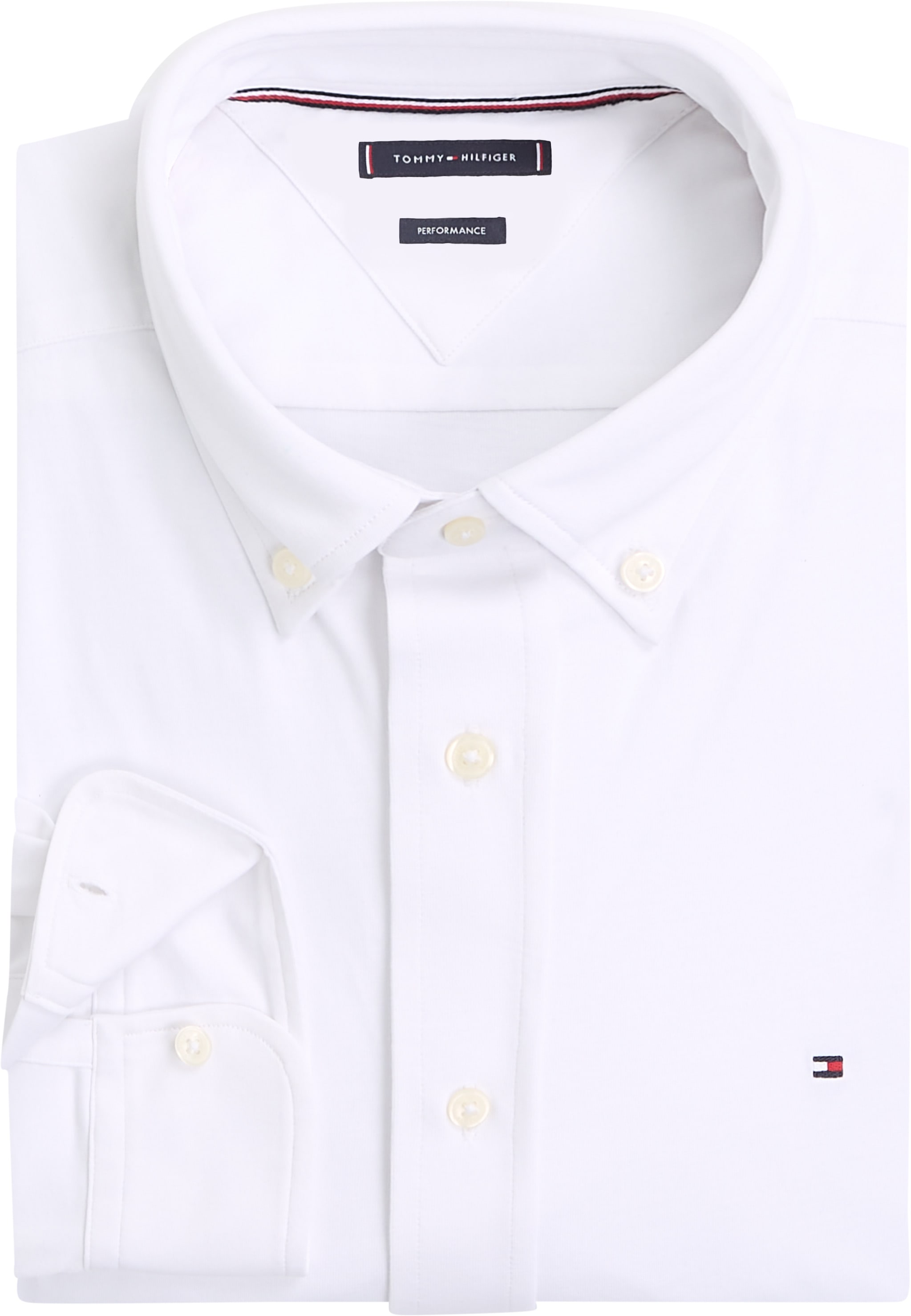 Tommy Hilfiger Chemise à manches longues »PERFORMANCE KNIT SOLID LS SHIRT«