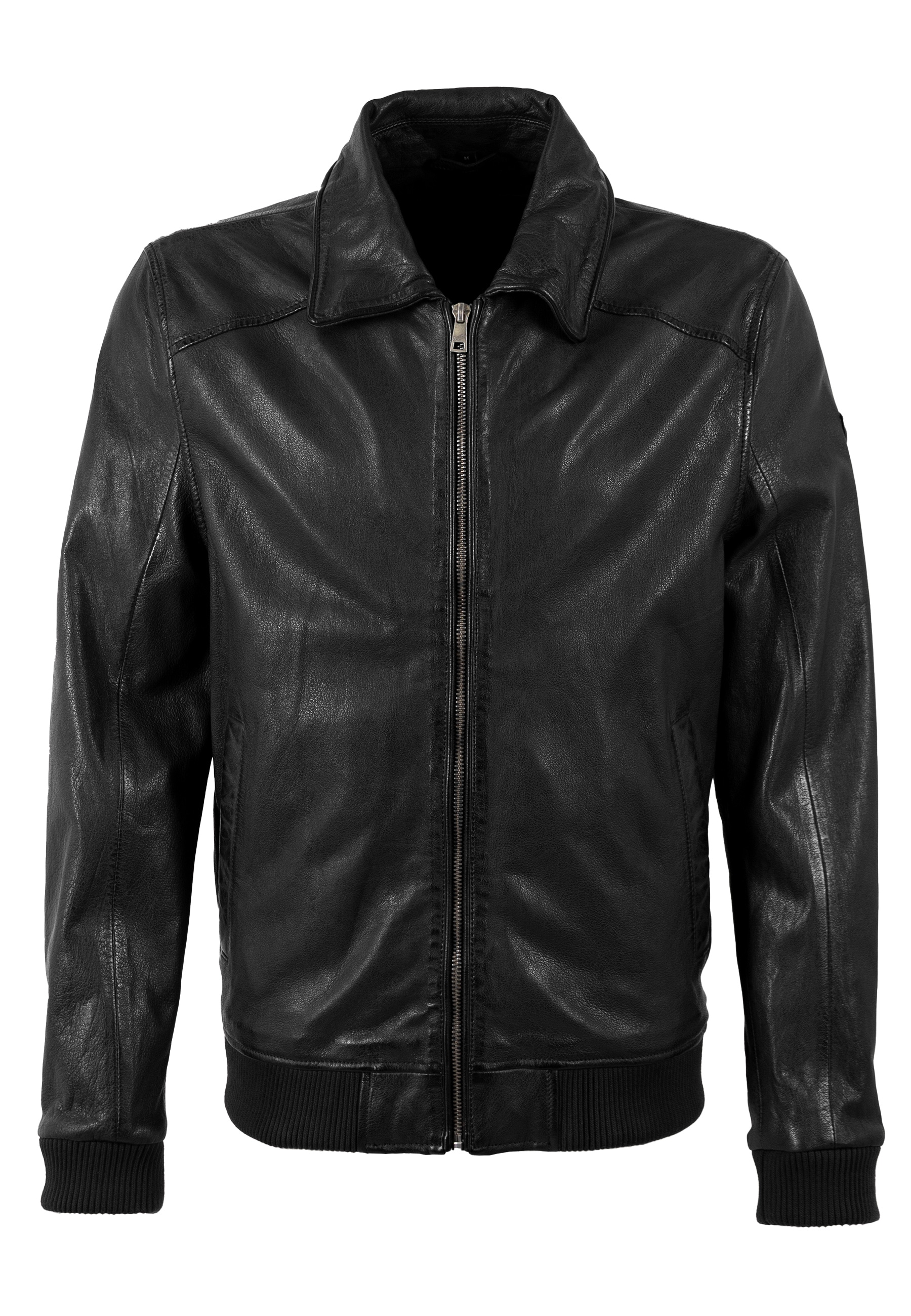 Mauritius Lederjacke »MMCrovig« mit Umlegekragen