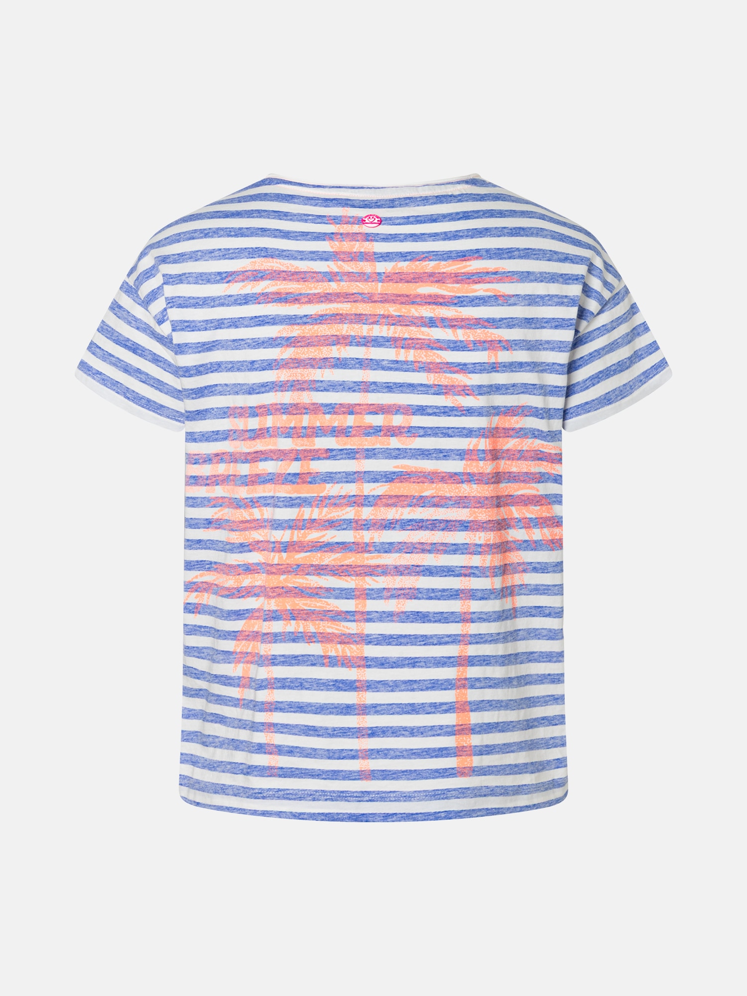 Lieblingsstück T-Shirt »DollyL« mit Rückenprint, V-Ausschnitt, gestreift