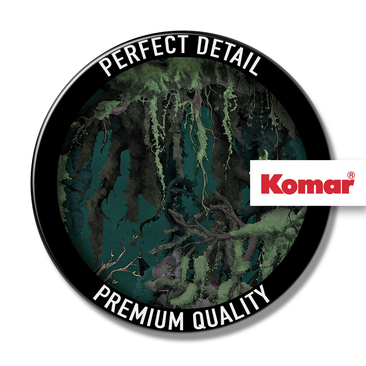 Komar Fototapete »Komar Vlies Fototapete - Orch-Idee - Grösse 350 x 250 cm« bedruckt glatt