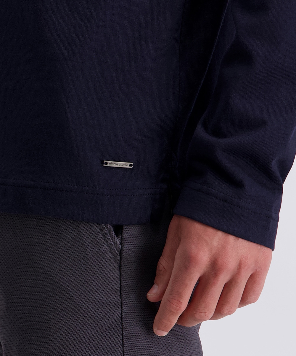 Pierre Cardin Langarm-Poloshirt in 2-Knopf-Form