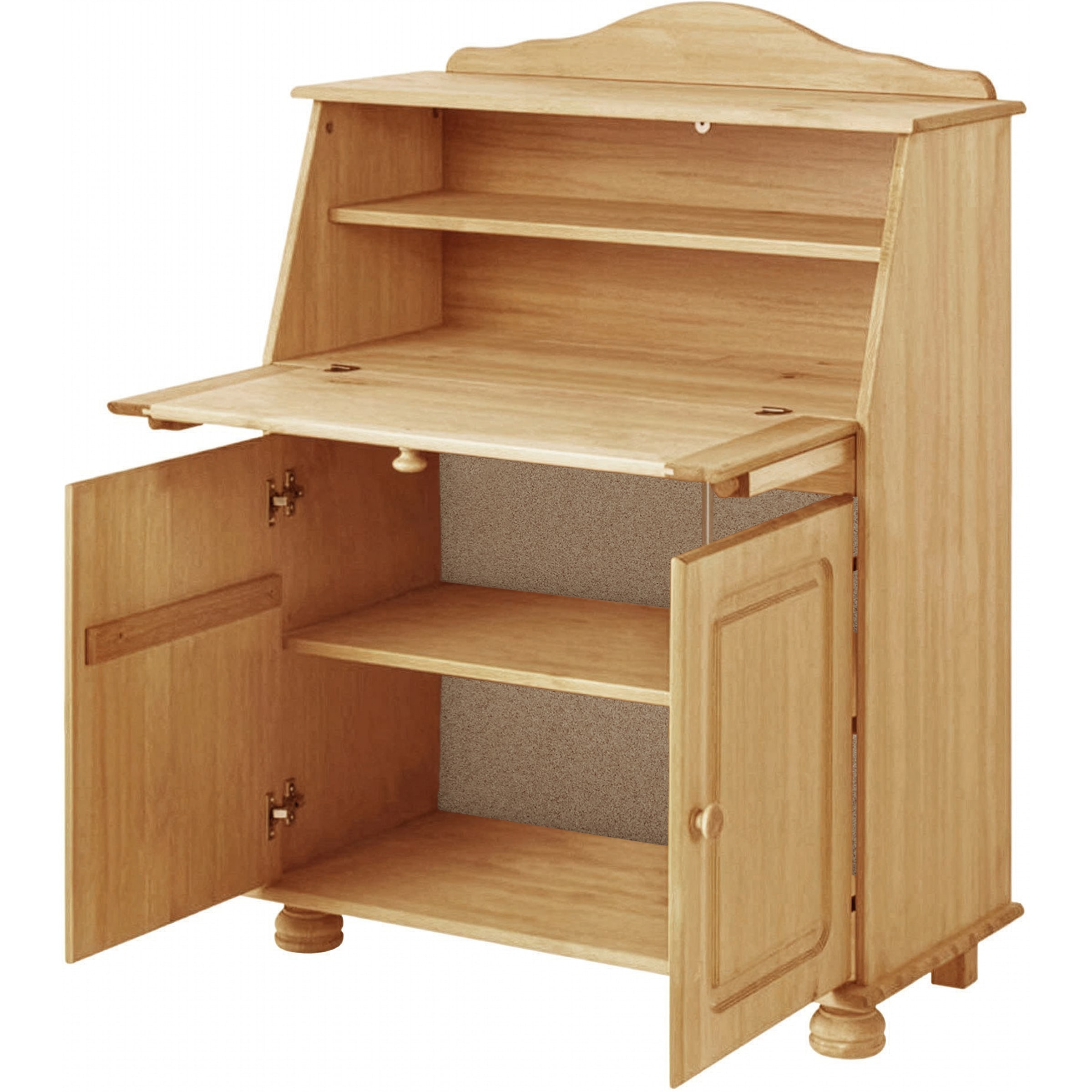 GOODproduct Secrétaire »Mette, Schreibtisch im Landhausstil,« aus Massivholz, Breite 82 cm